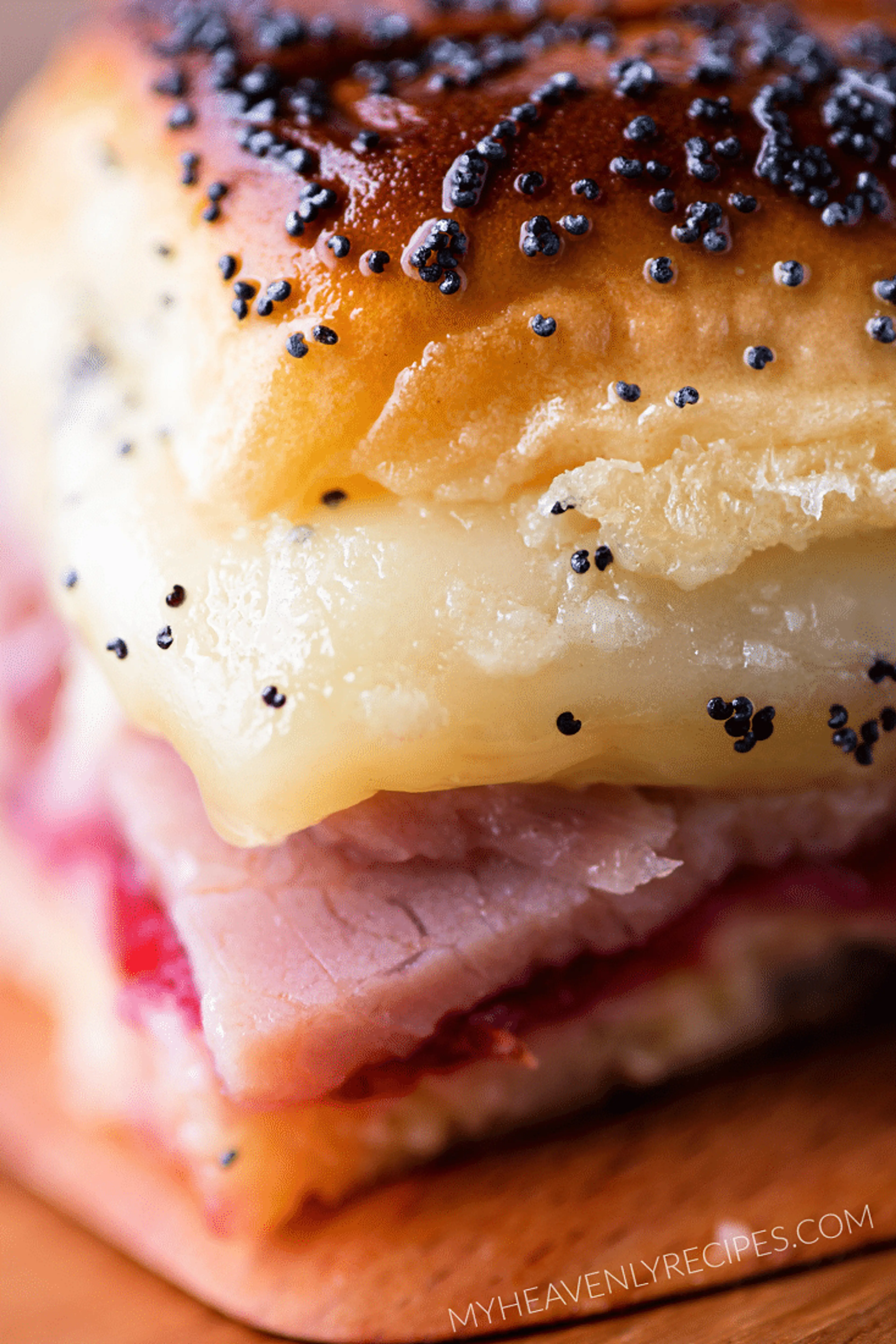 Ham and Cranberry Sliders