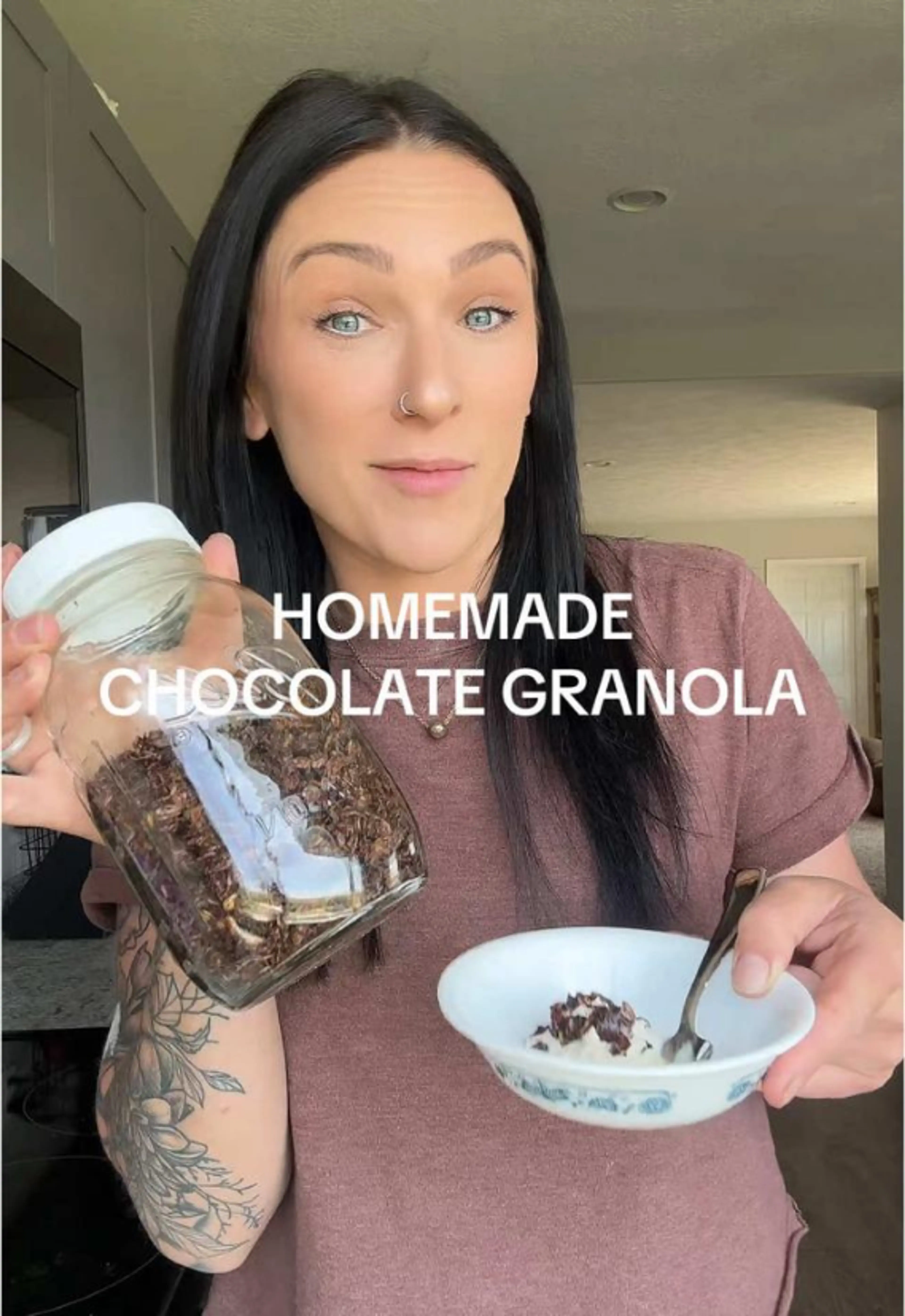 Homemade Chocolate Granola