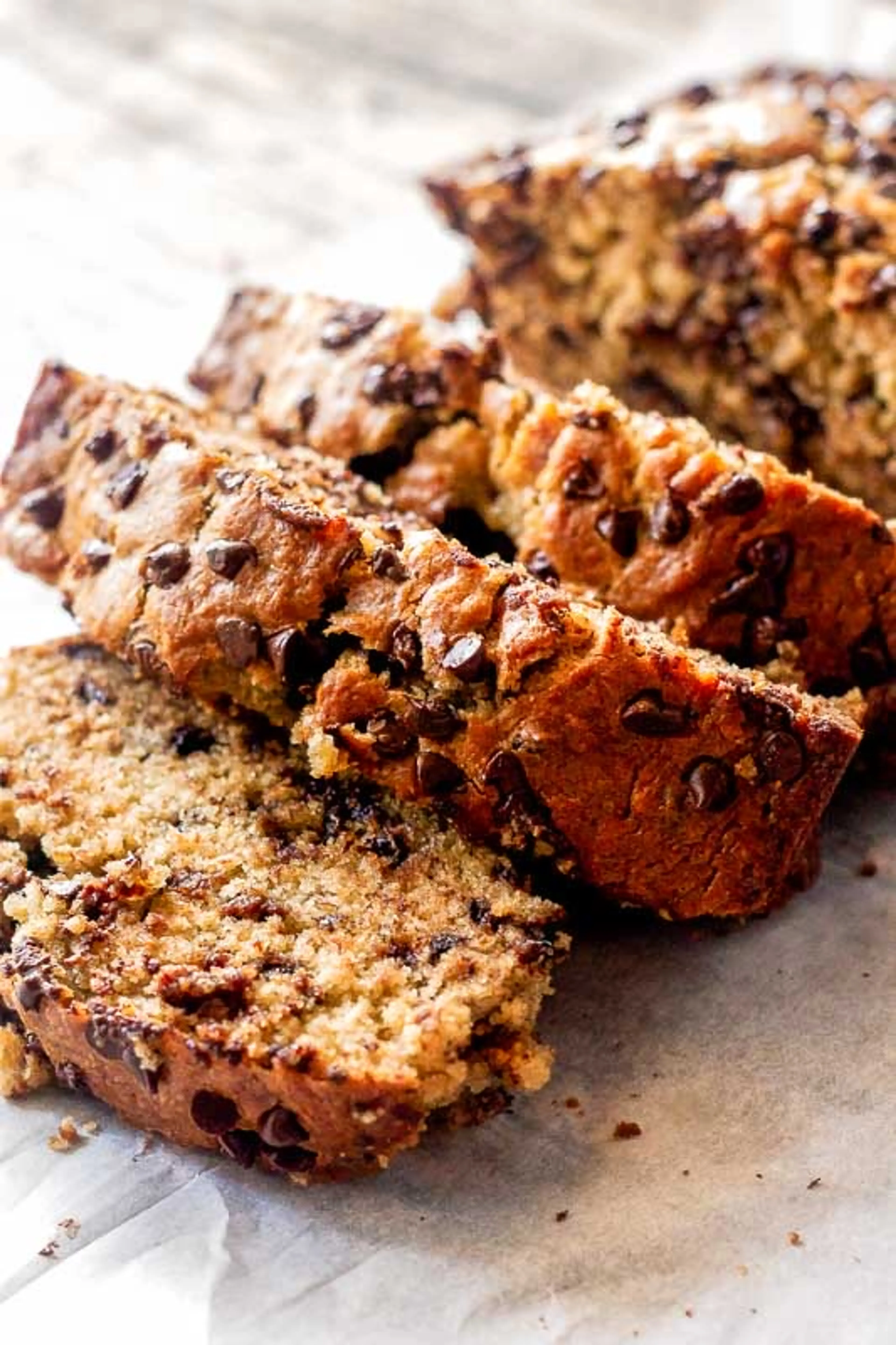 Super Moist Chocolate Chip Banana Bread