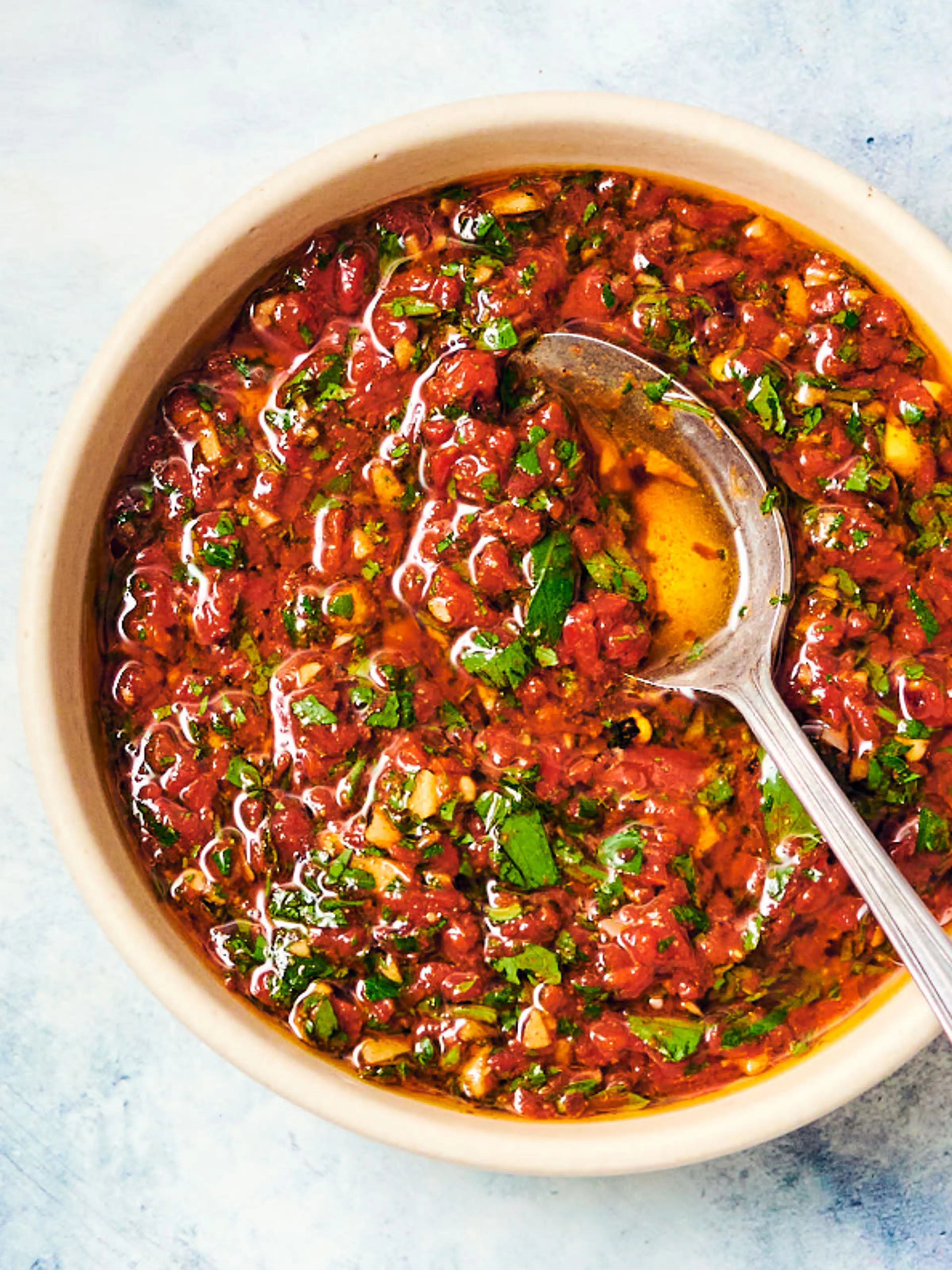 Red Chimichurri Sauce