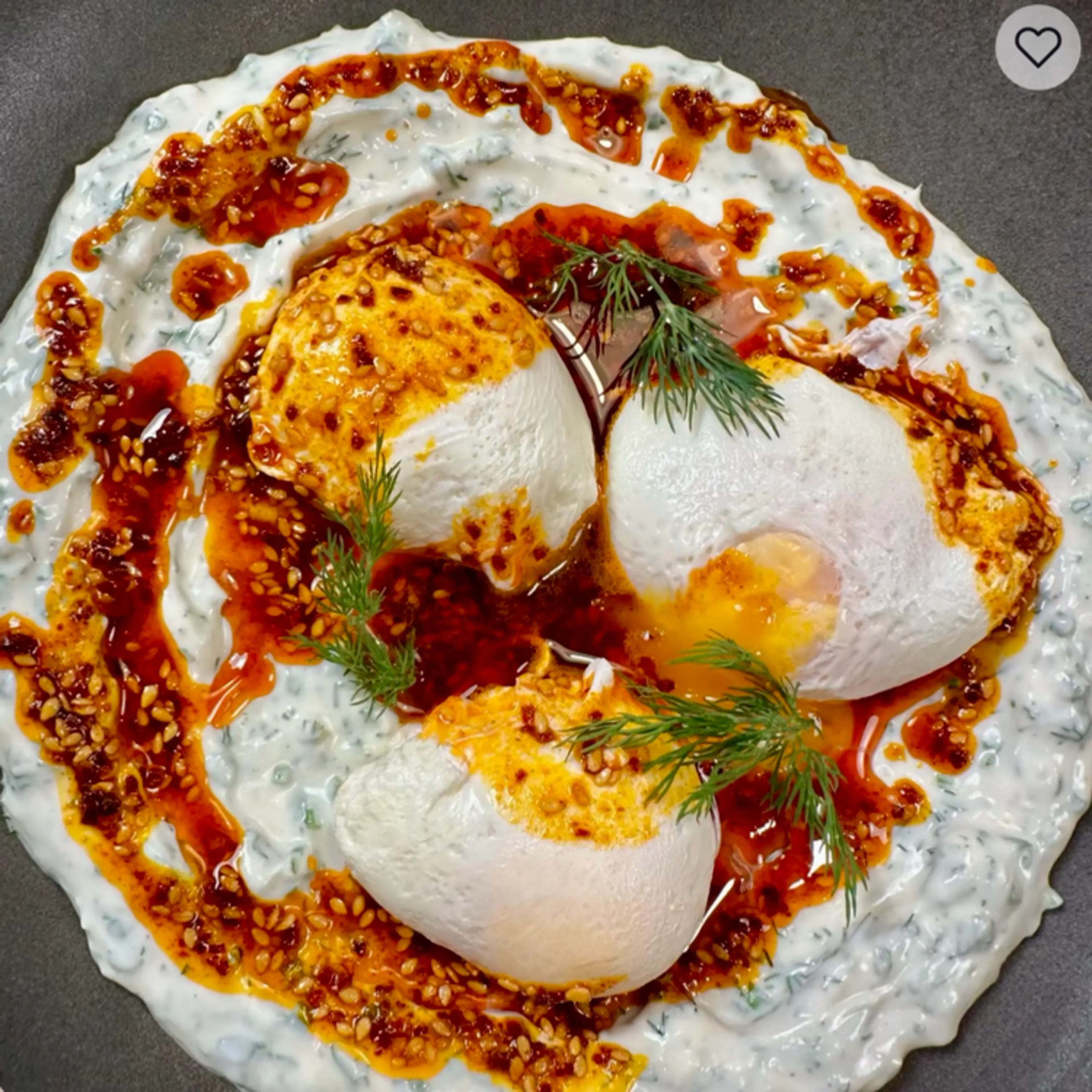 Çilbir (Turkish Eggs)