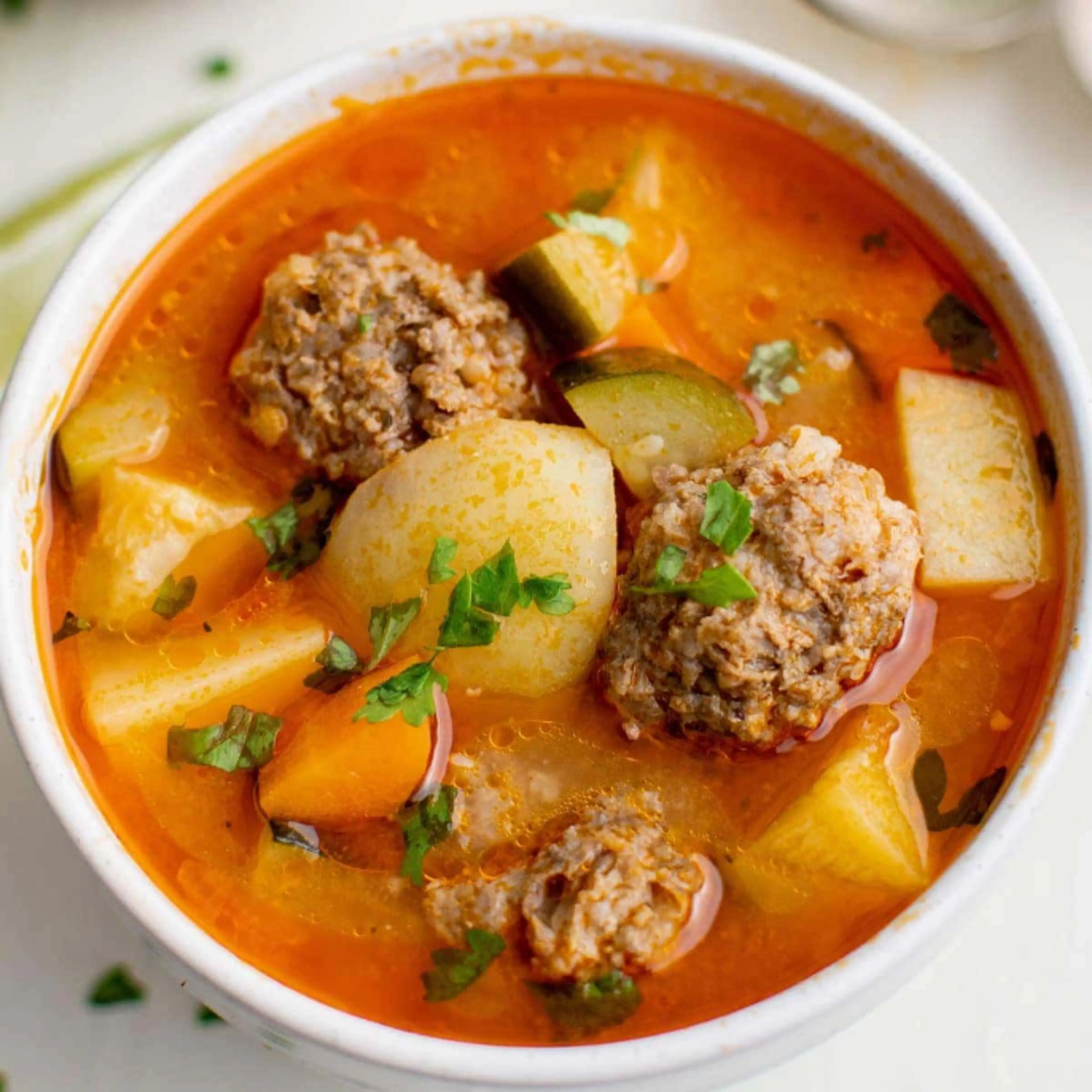 Albondigas Soup (Mexican)