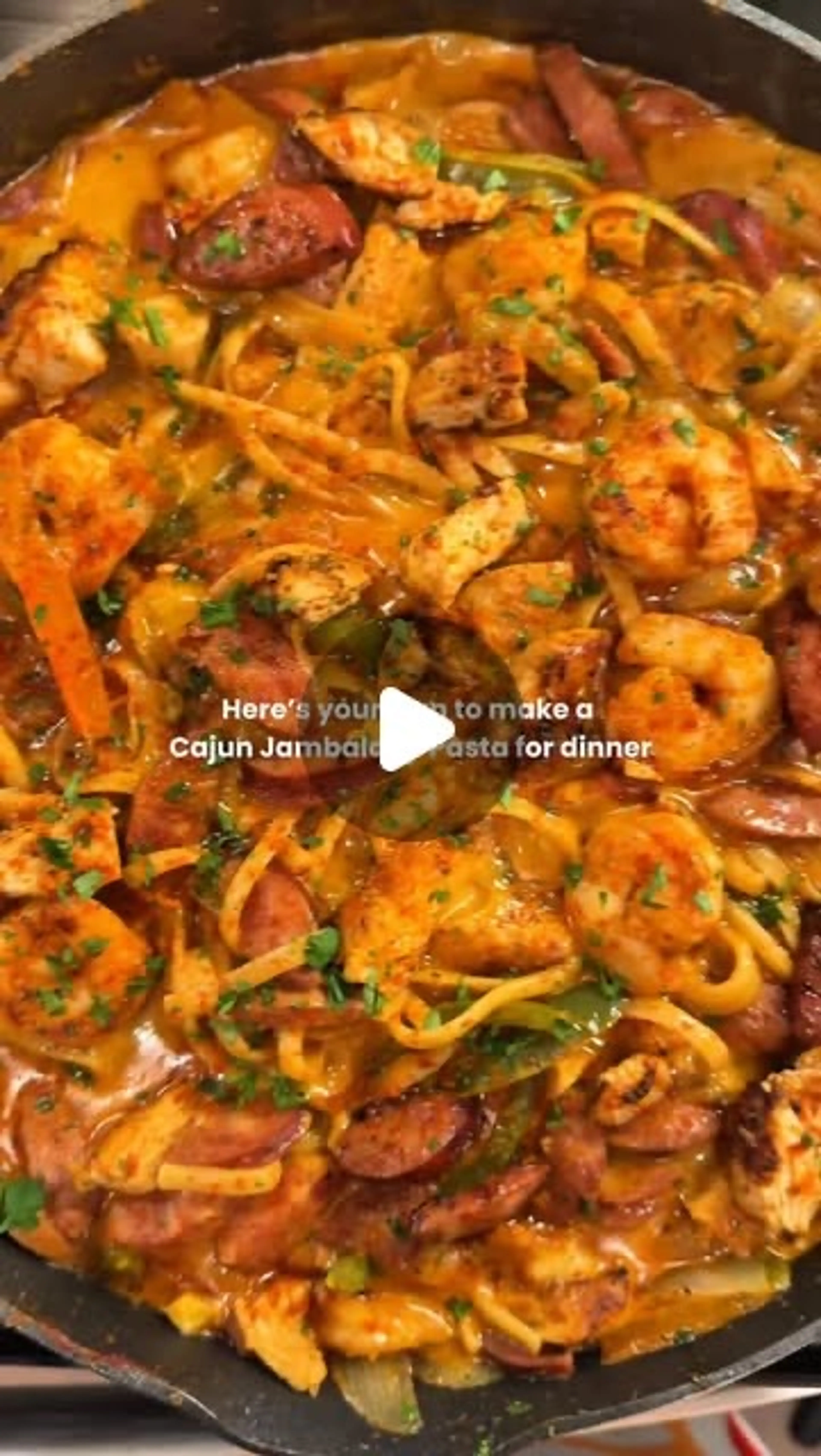 A Few Weeks Back I Made a Cajun Pasta Jambalaya for My Famil