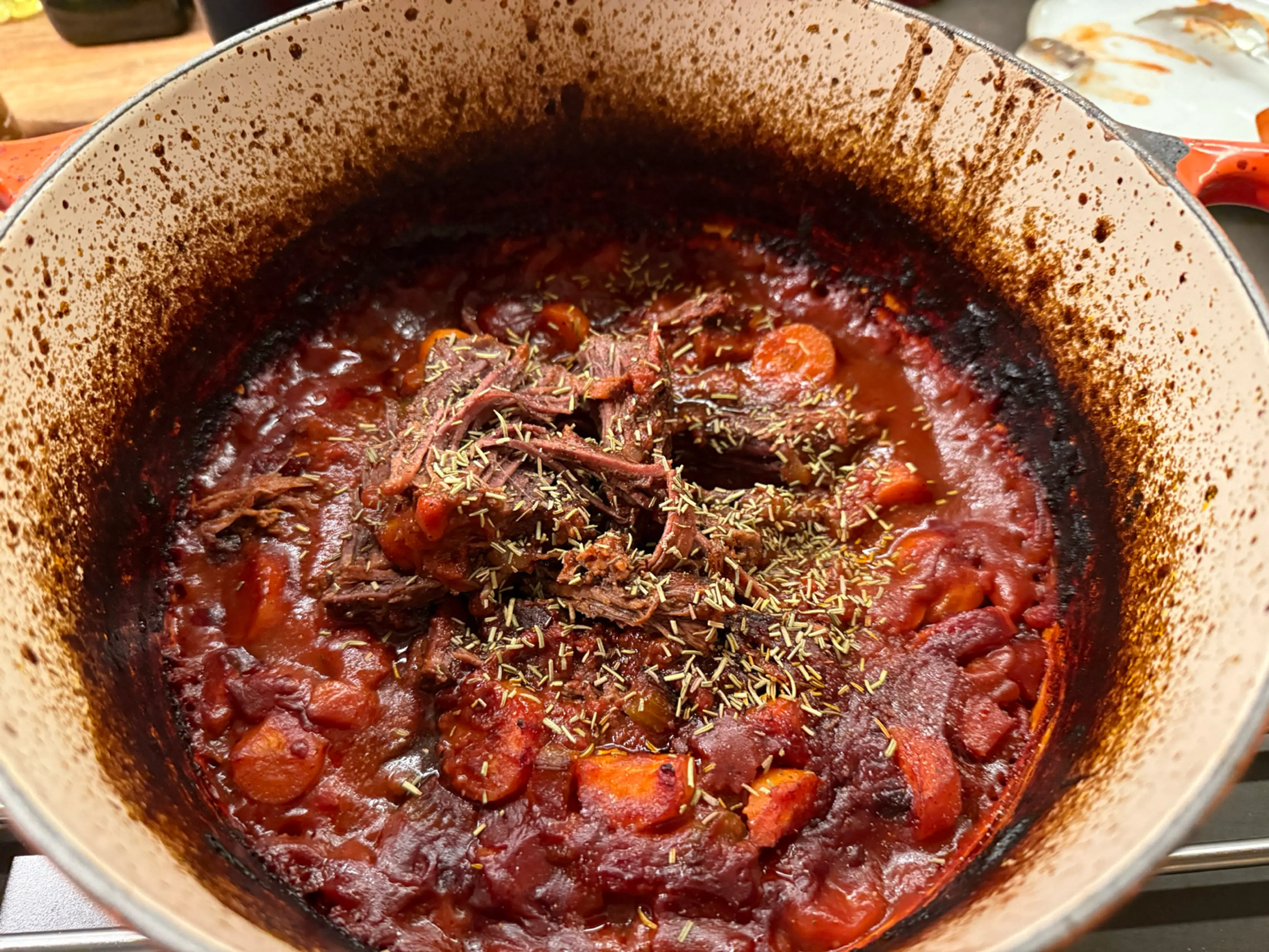 Pot Roast I Gjutjärnsgryta