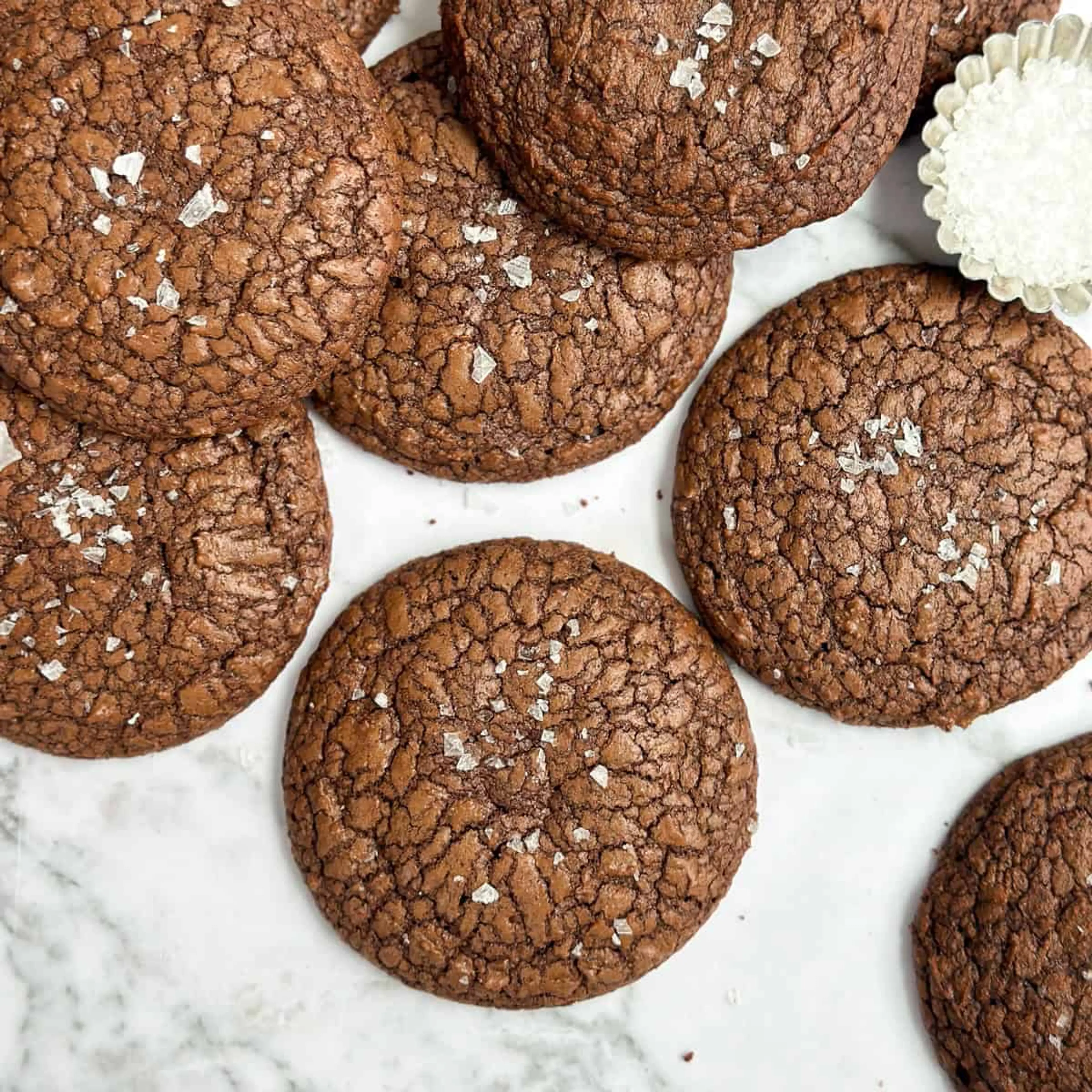 Brownie Crinkle Cookies