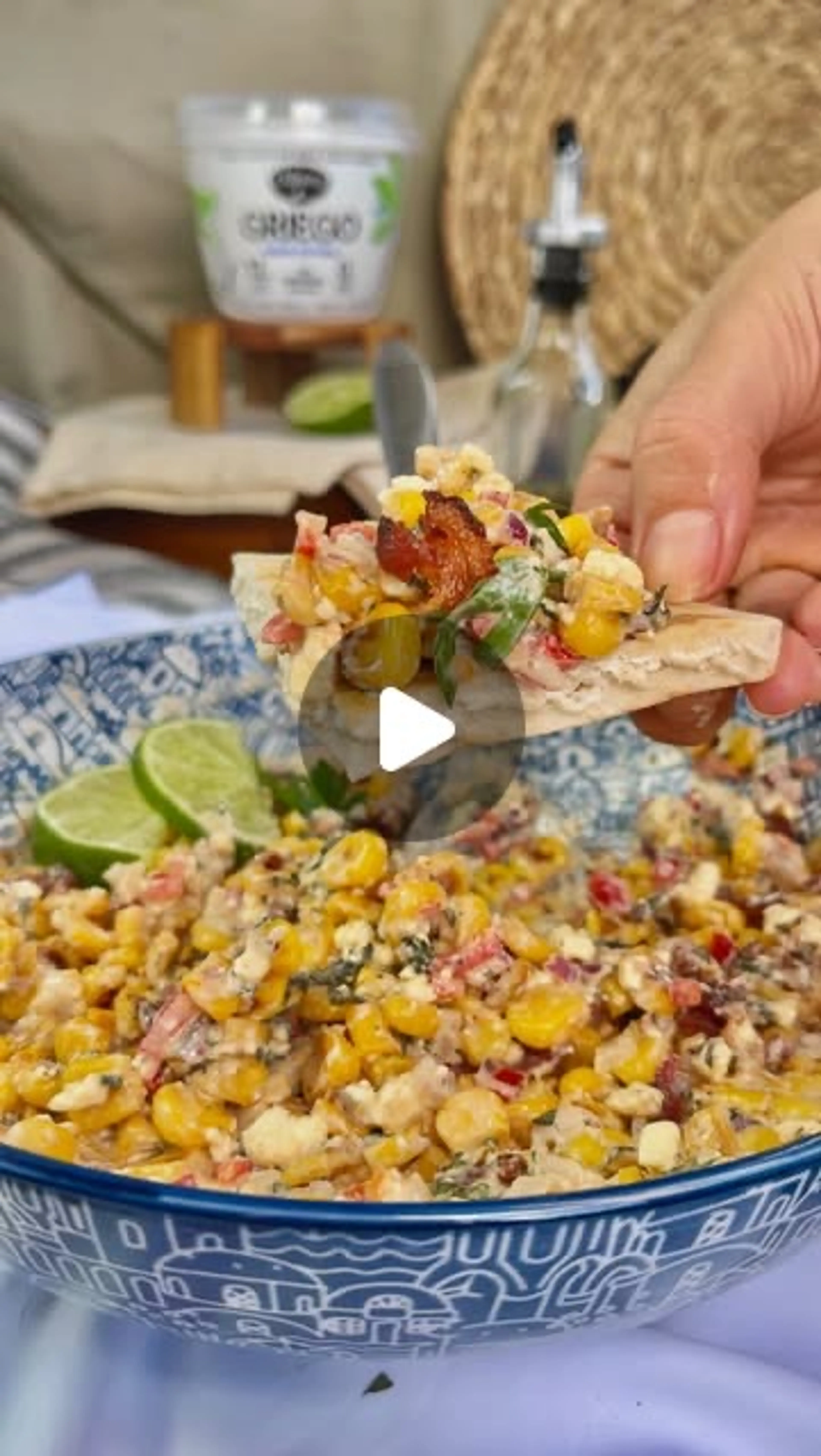 Dip Cremoso De Maíz