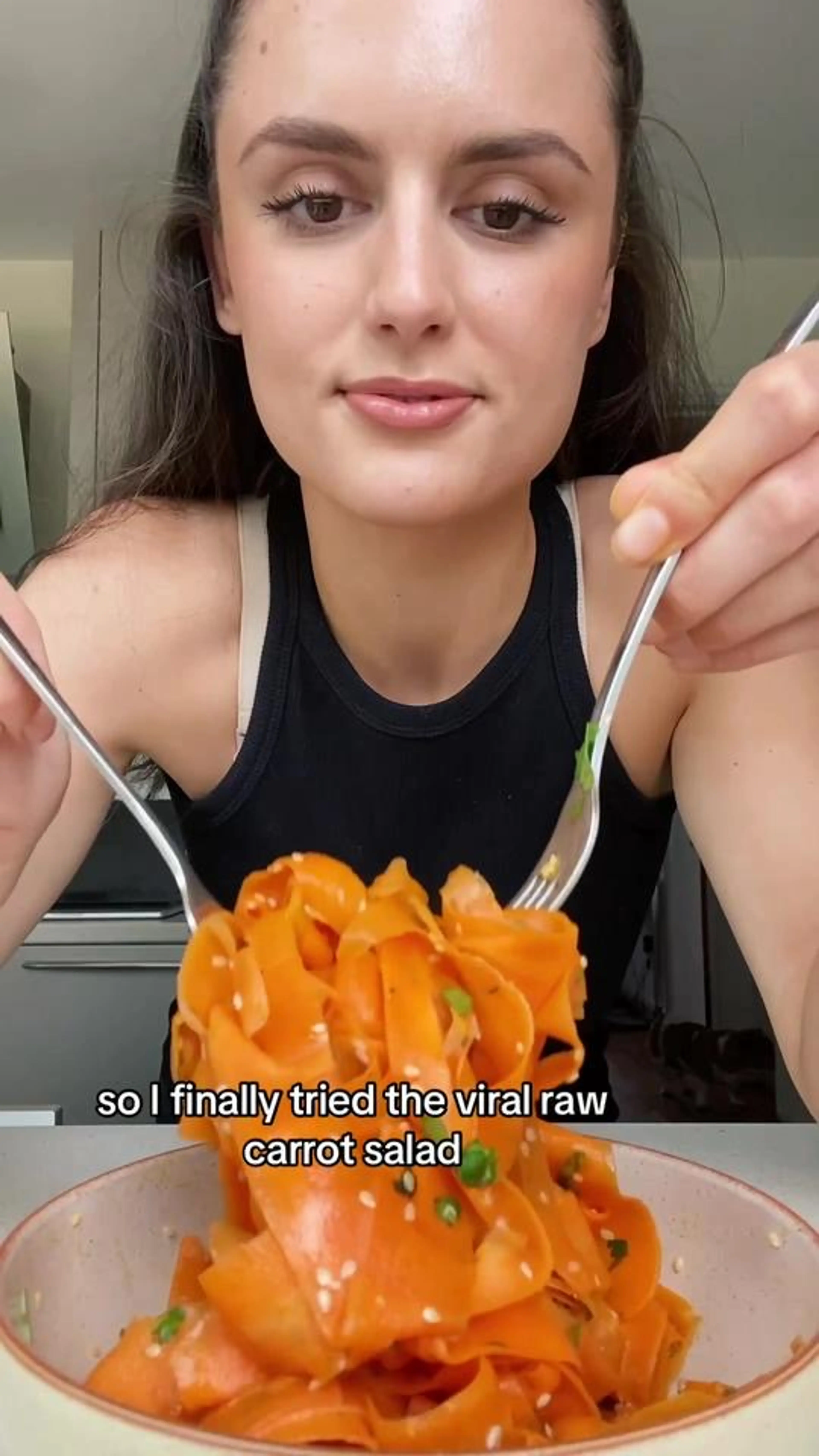Viral Raw Carrot Salad