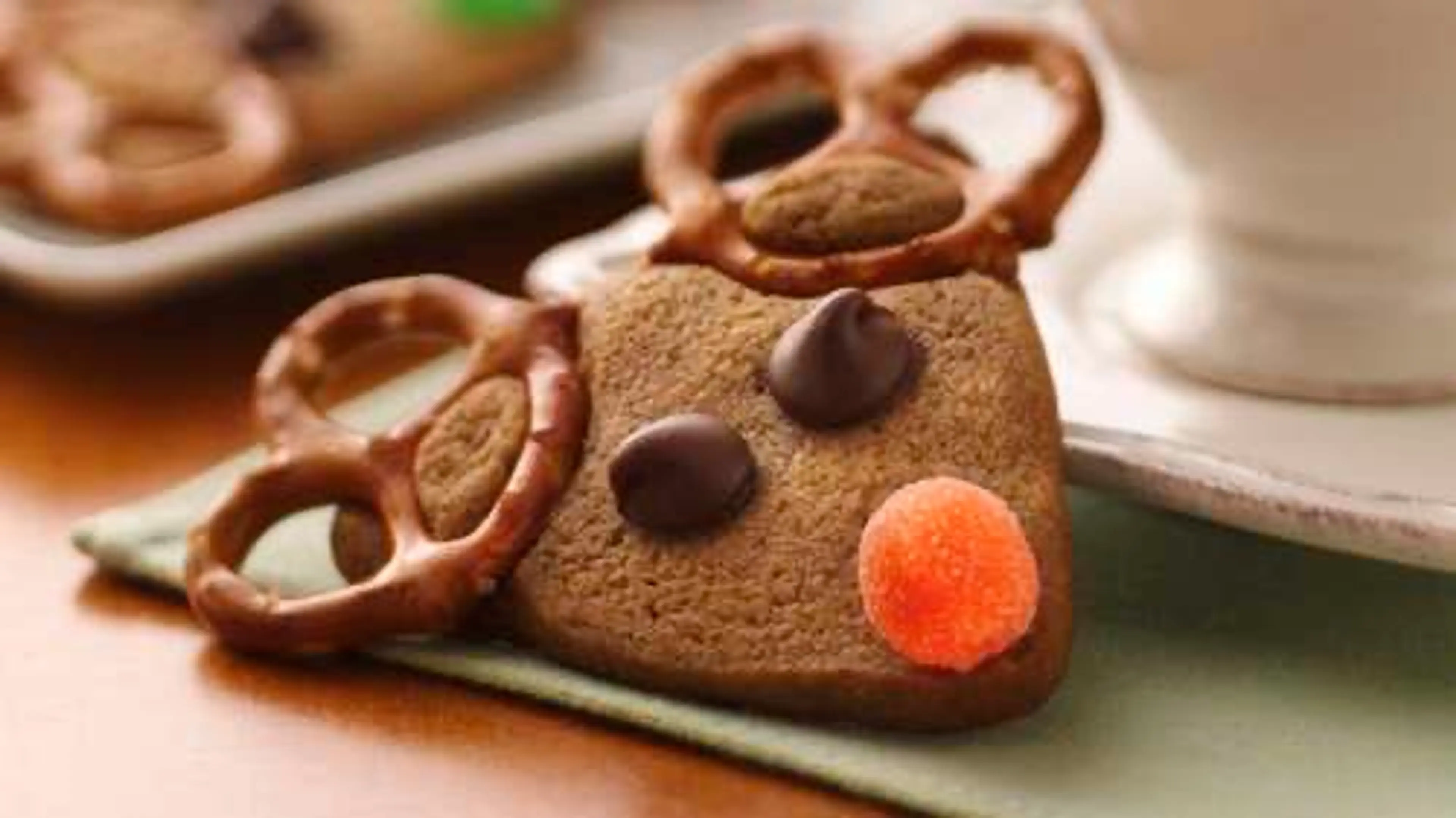 Easy Reindeer Cookies