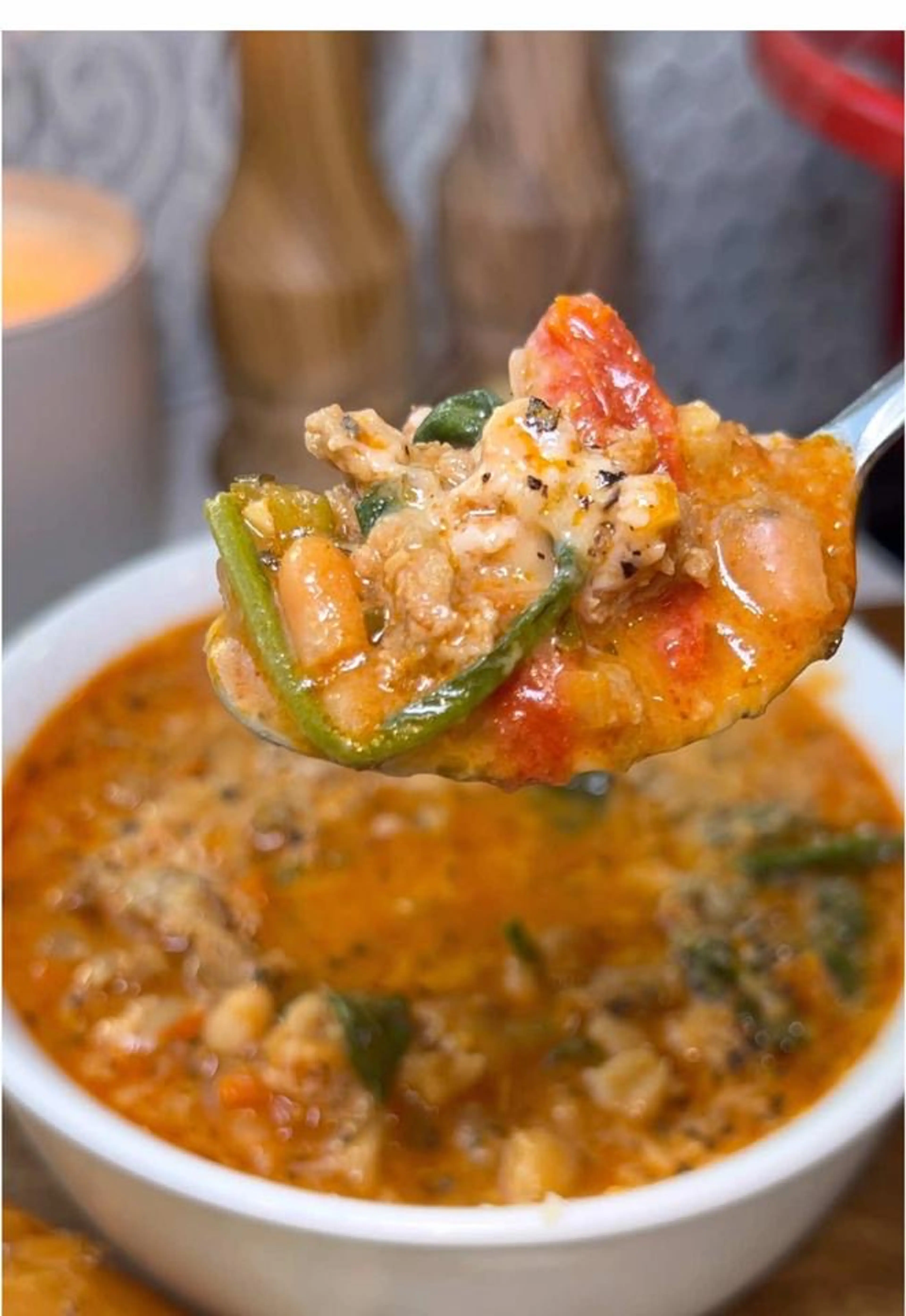 Tuscan White Bean & Sausage Soup