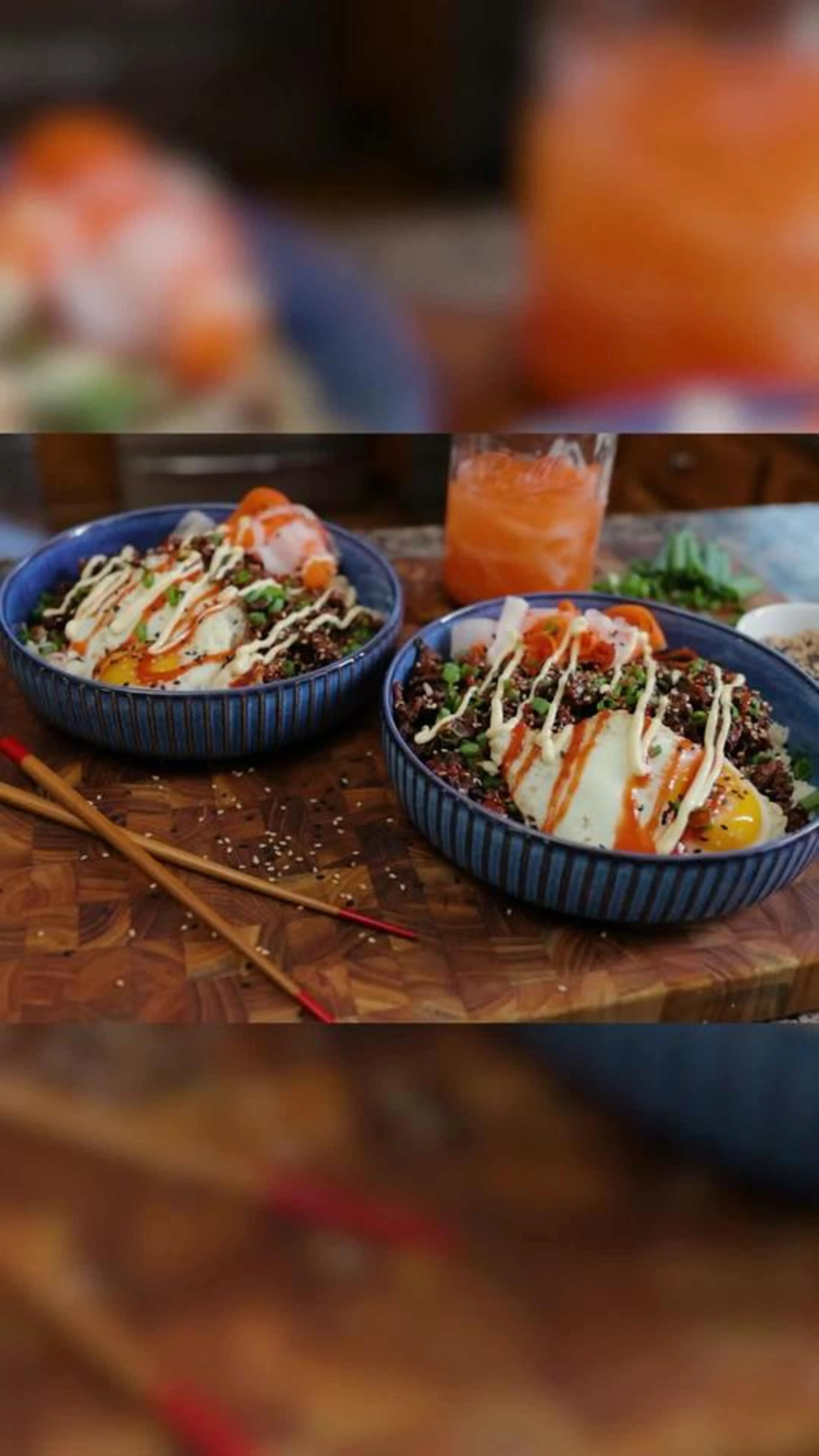 Korean Bowls with Sauce