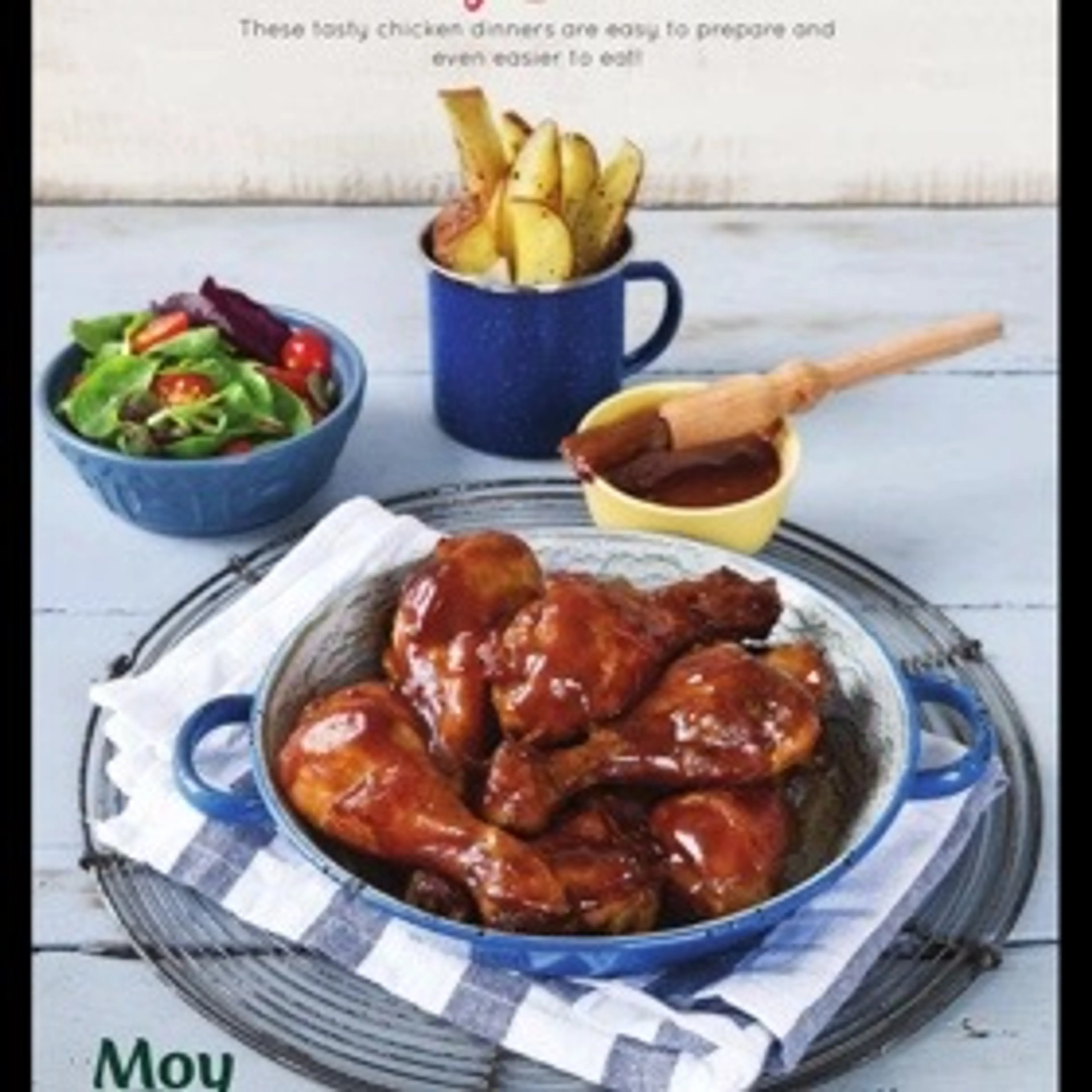 BBQ chicken drumsticks