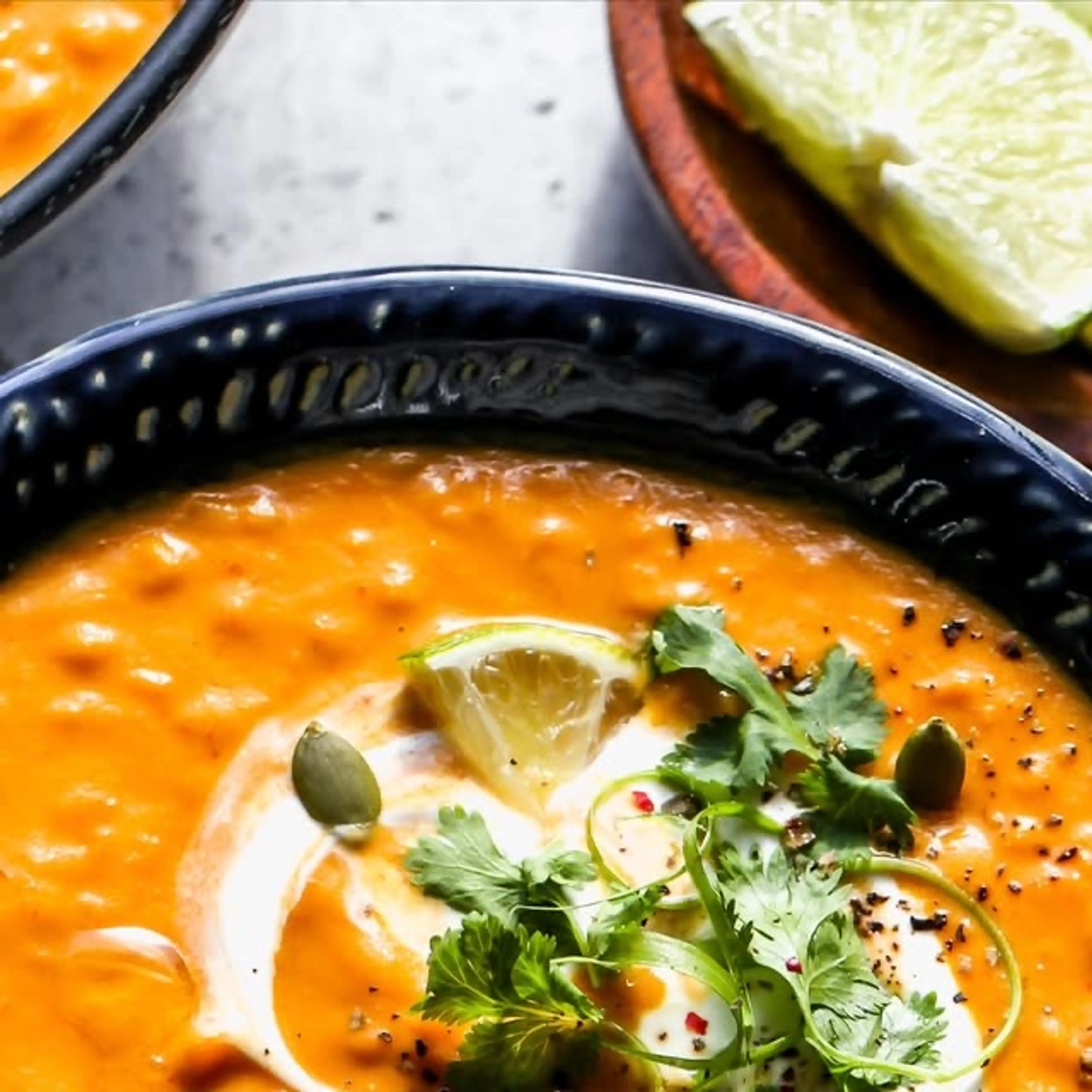 Pumpkin Red Lentil Soup