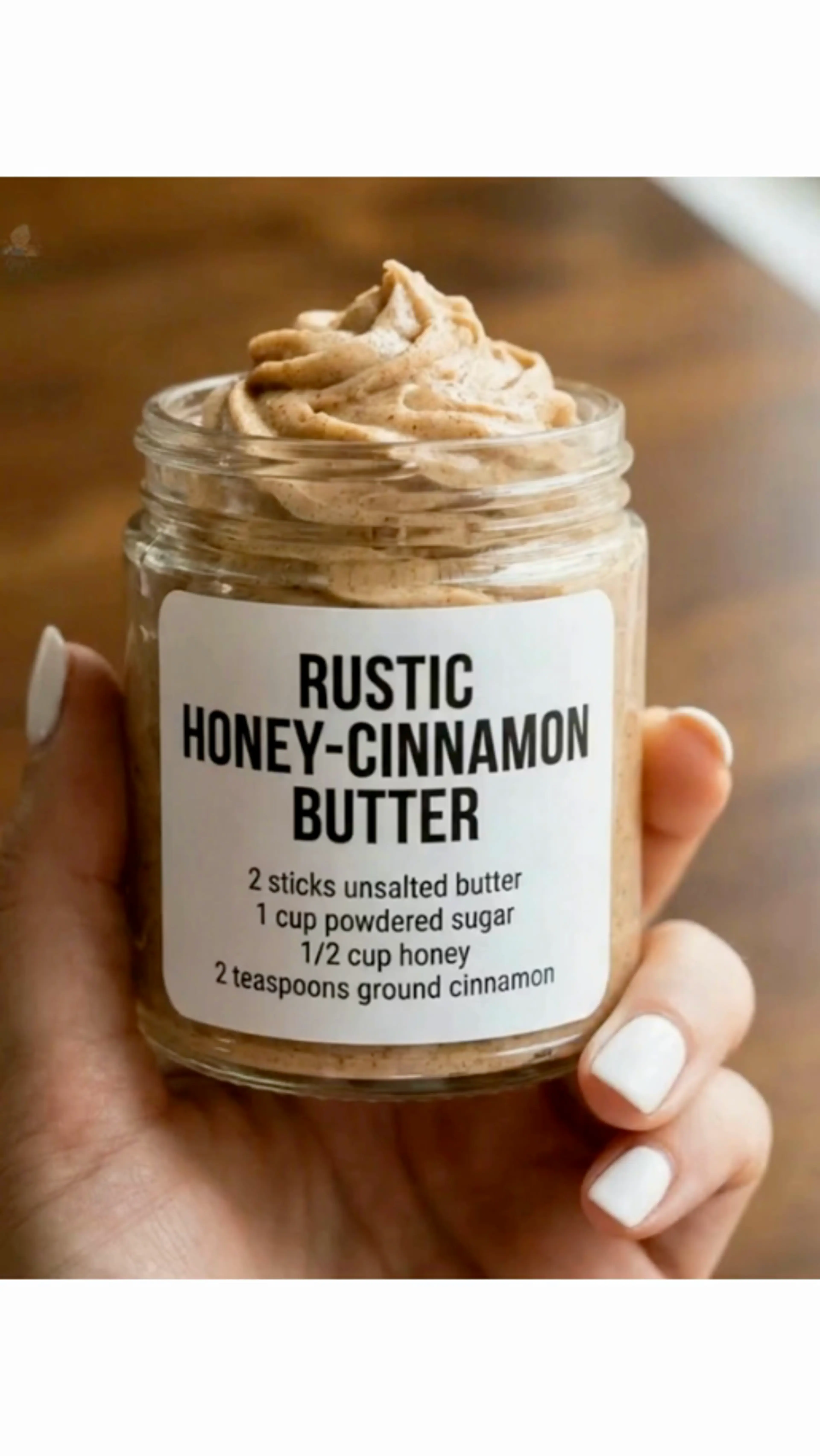 Rustic Honey-Cinnamon Butter