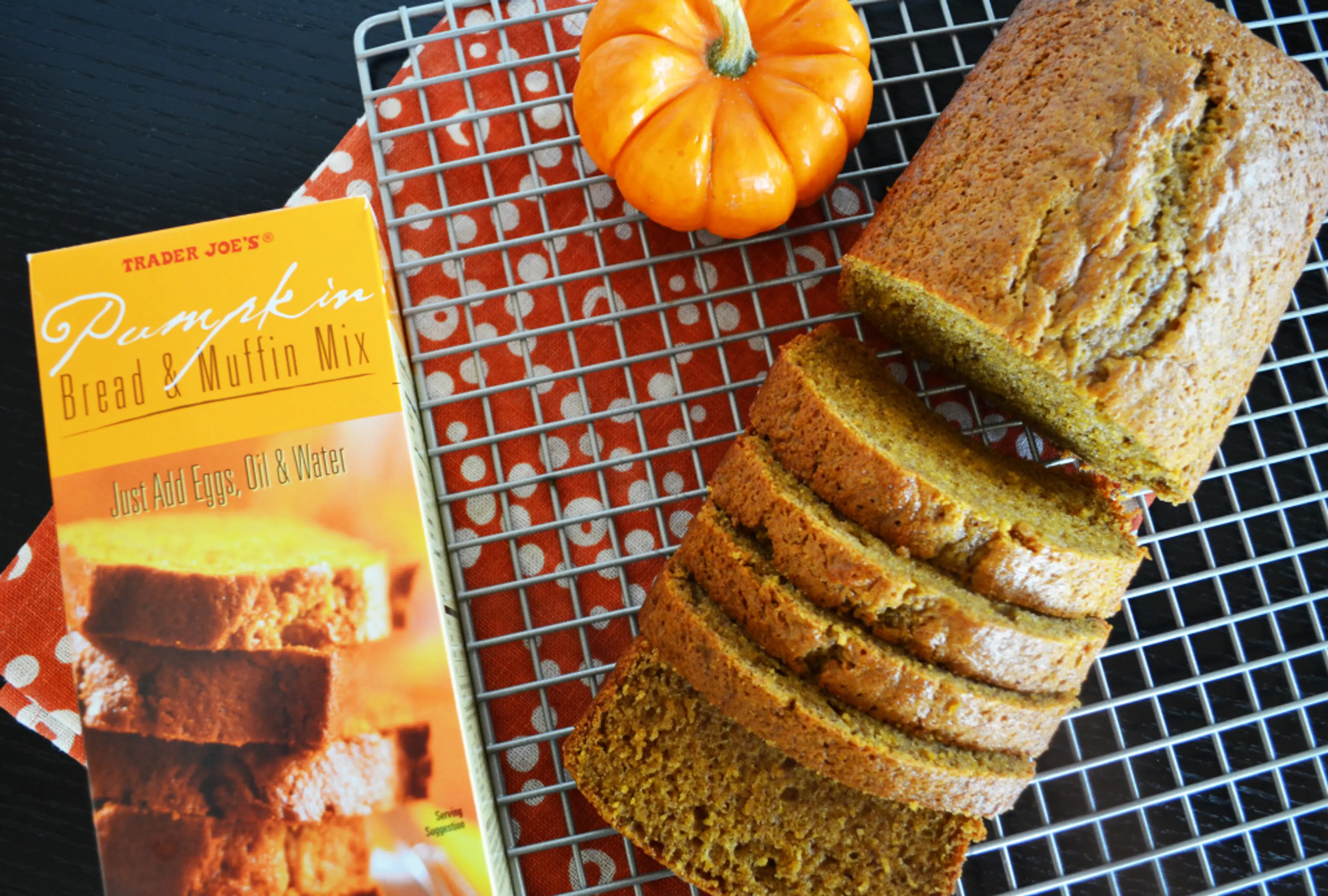 Veganized TJs Pumpkin Bread