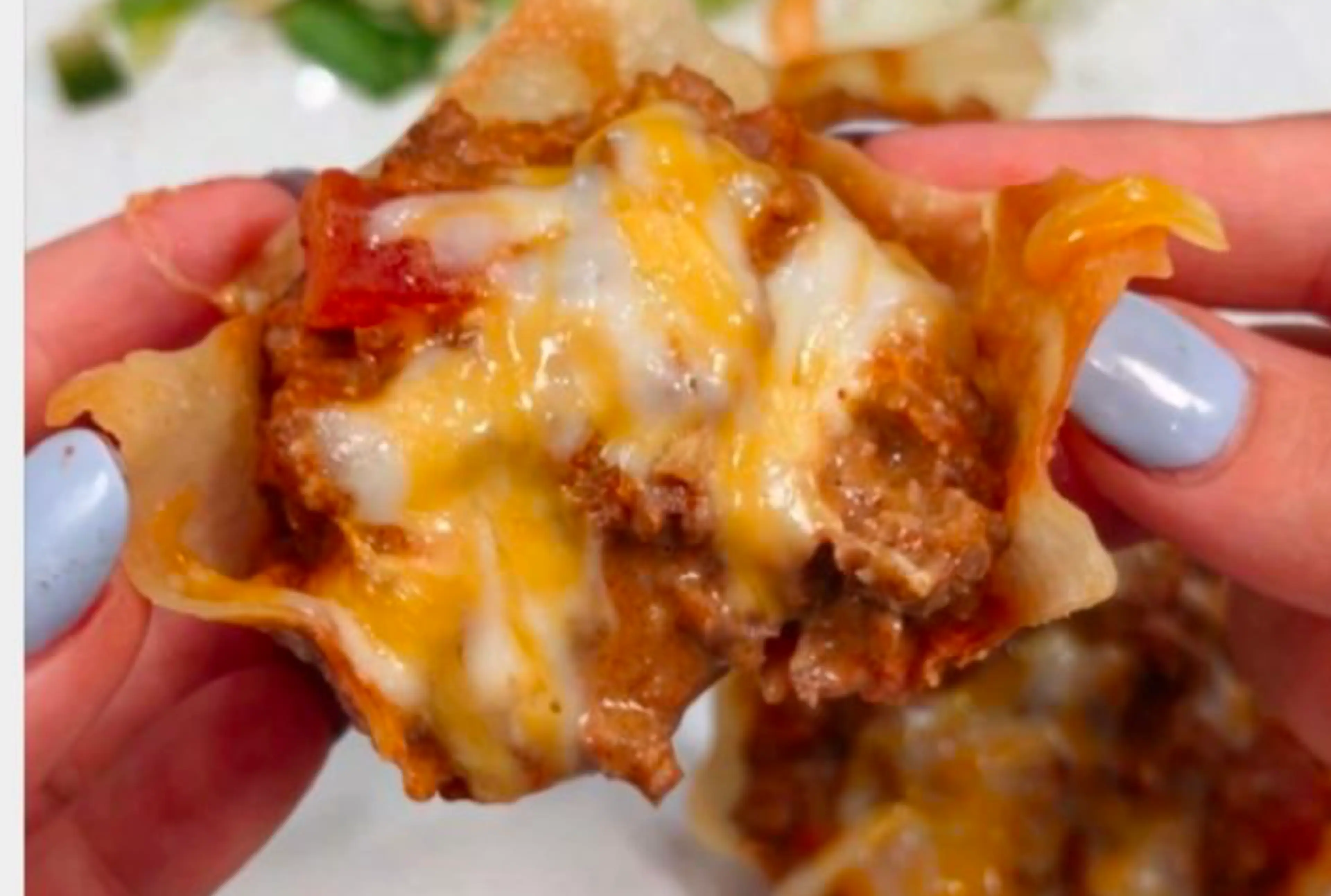 CREAMY TACO CUPS