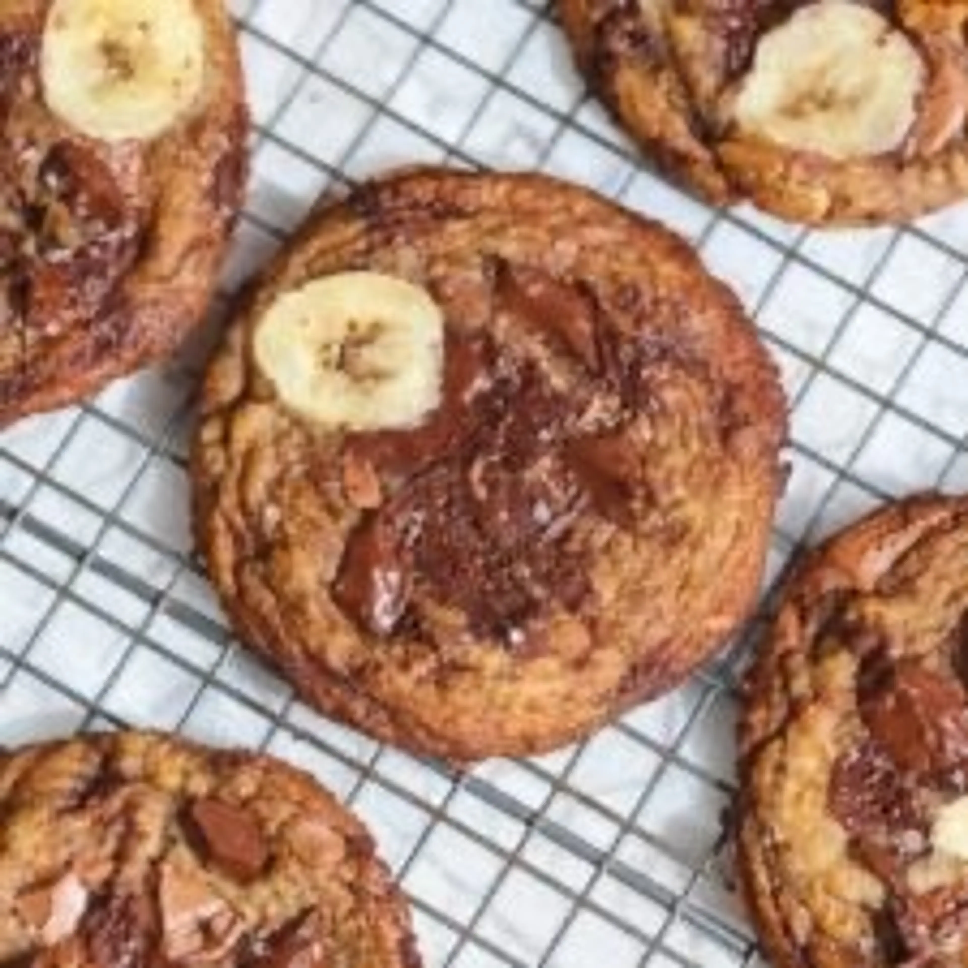 Banana Bread Cookies (Chewy & Gooey!)