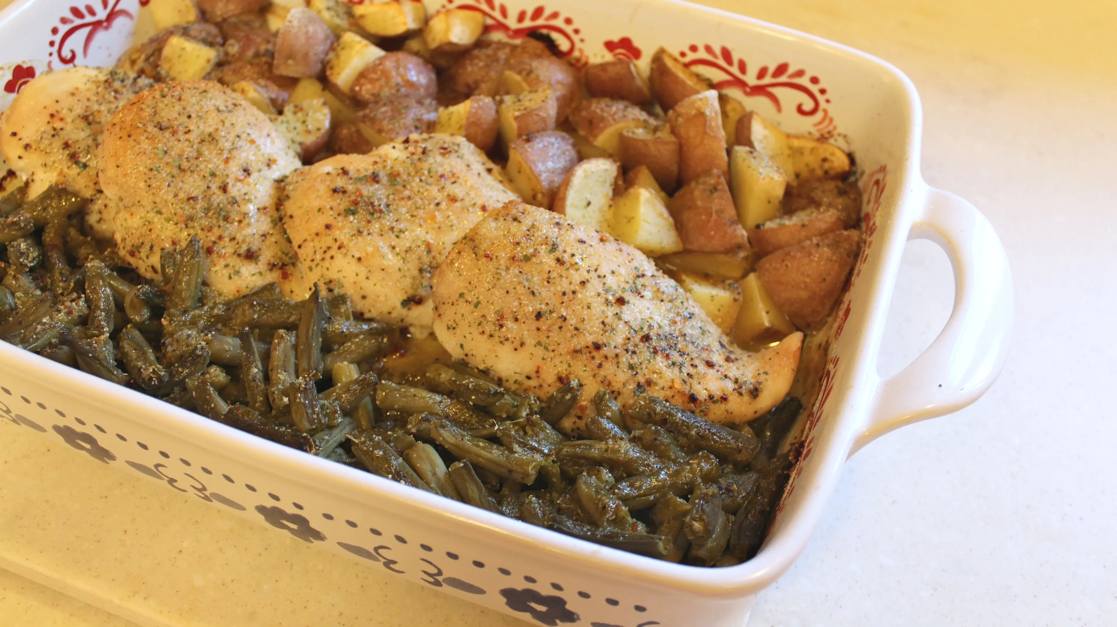 Italian Potatos & Green Beans