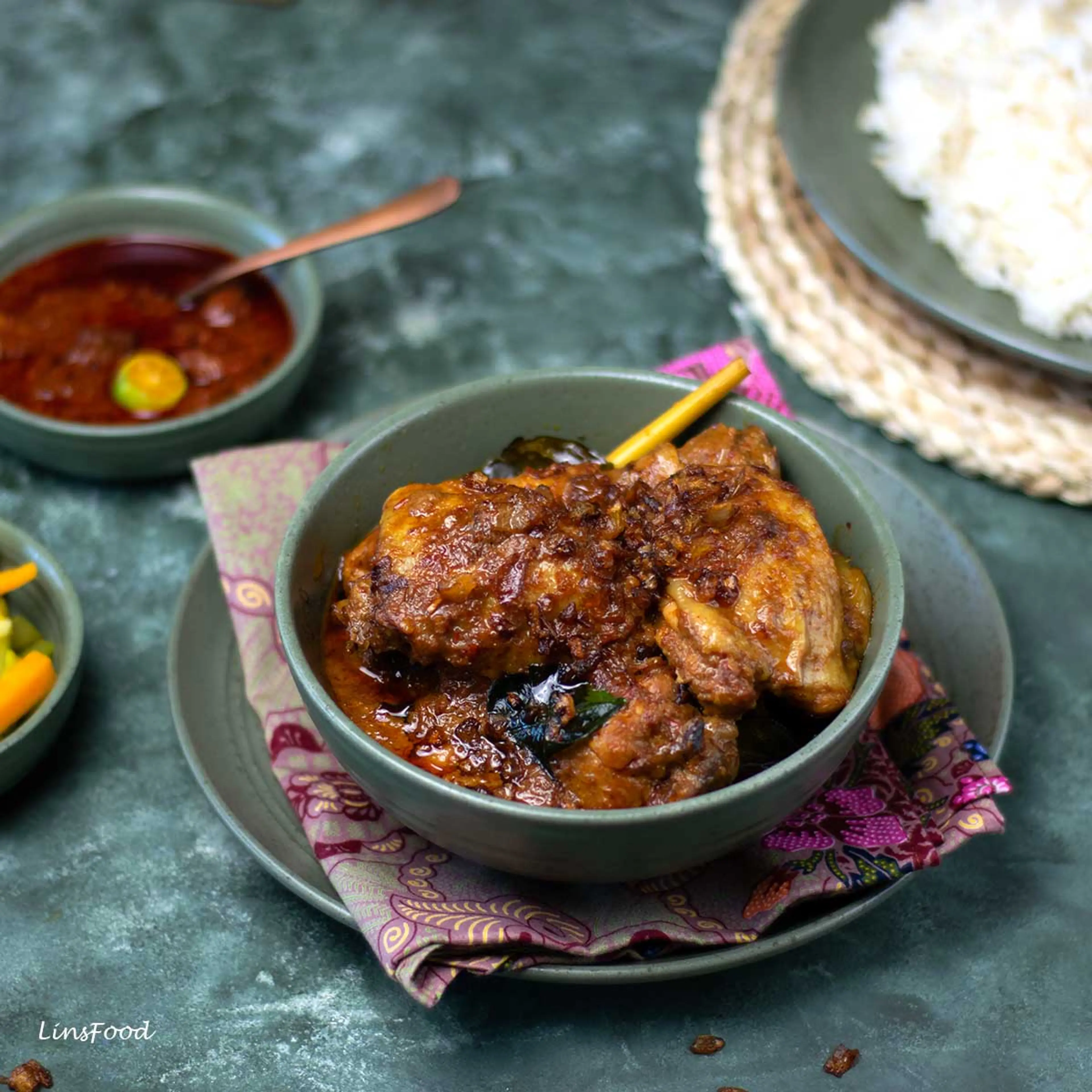 Chicken Kapitan, Ayam Kapitan, Curry Kapitan