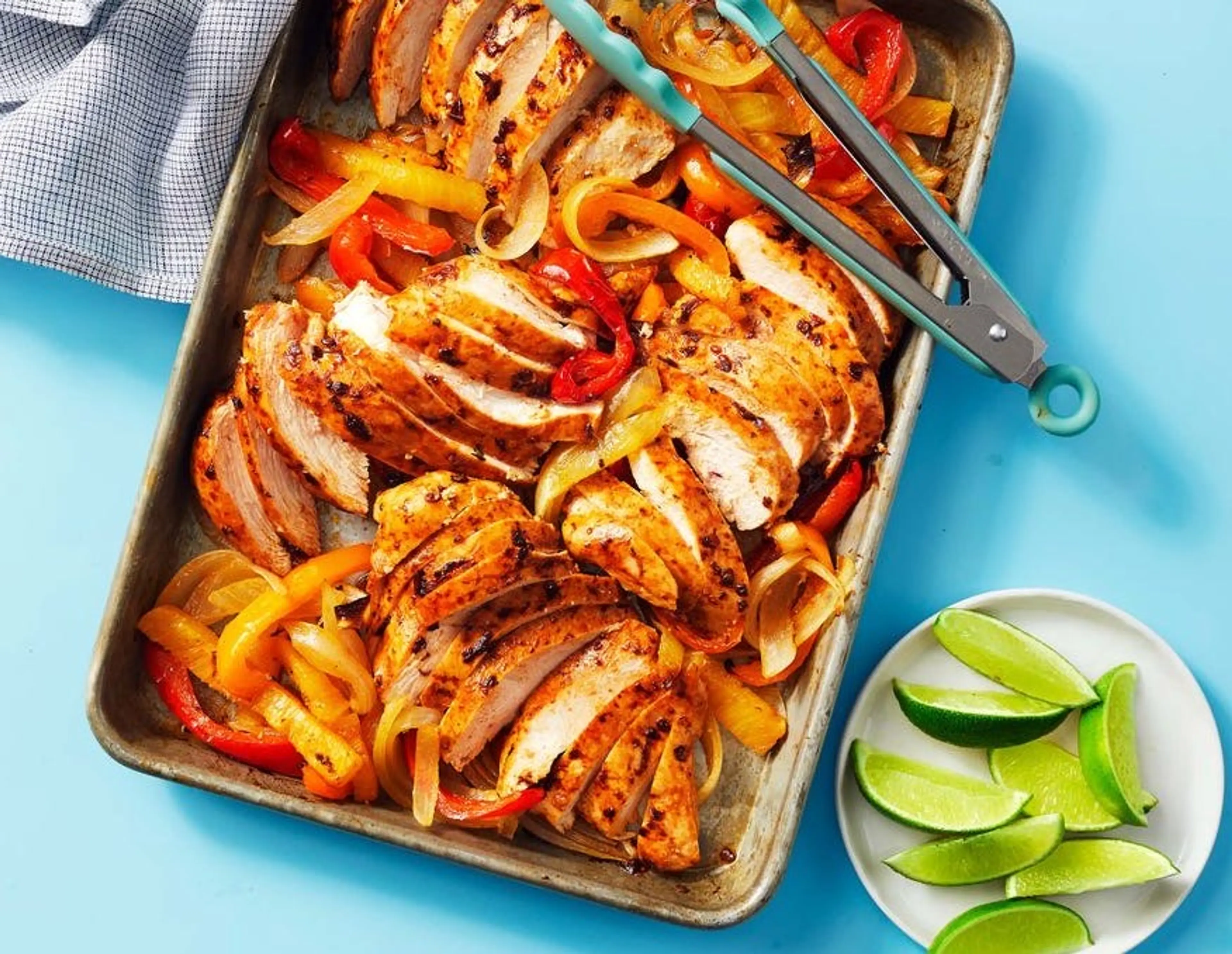 Sheet Pan Chicken Fajitas