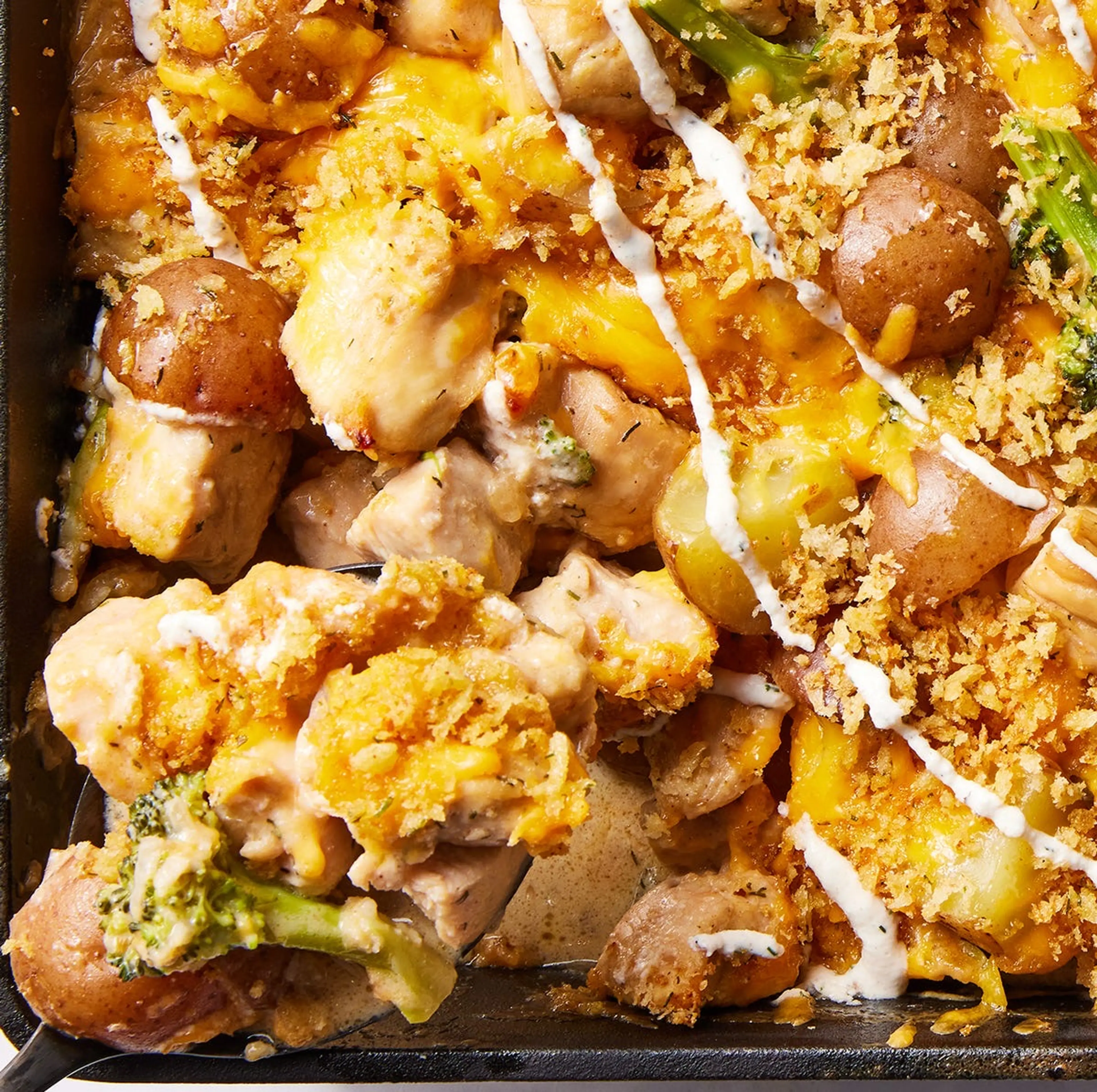 Ranch Chicken Potato Casserole