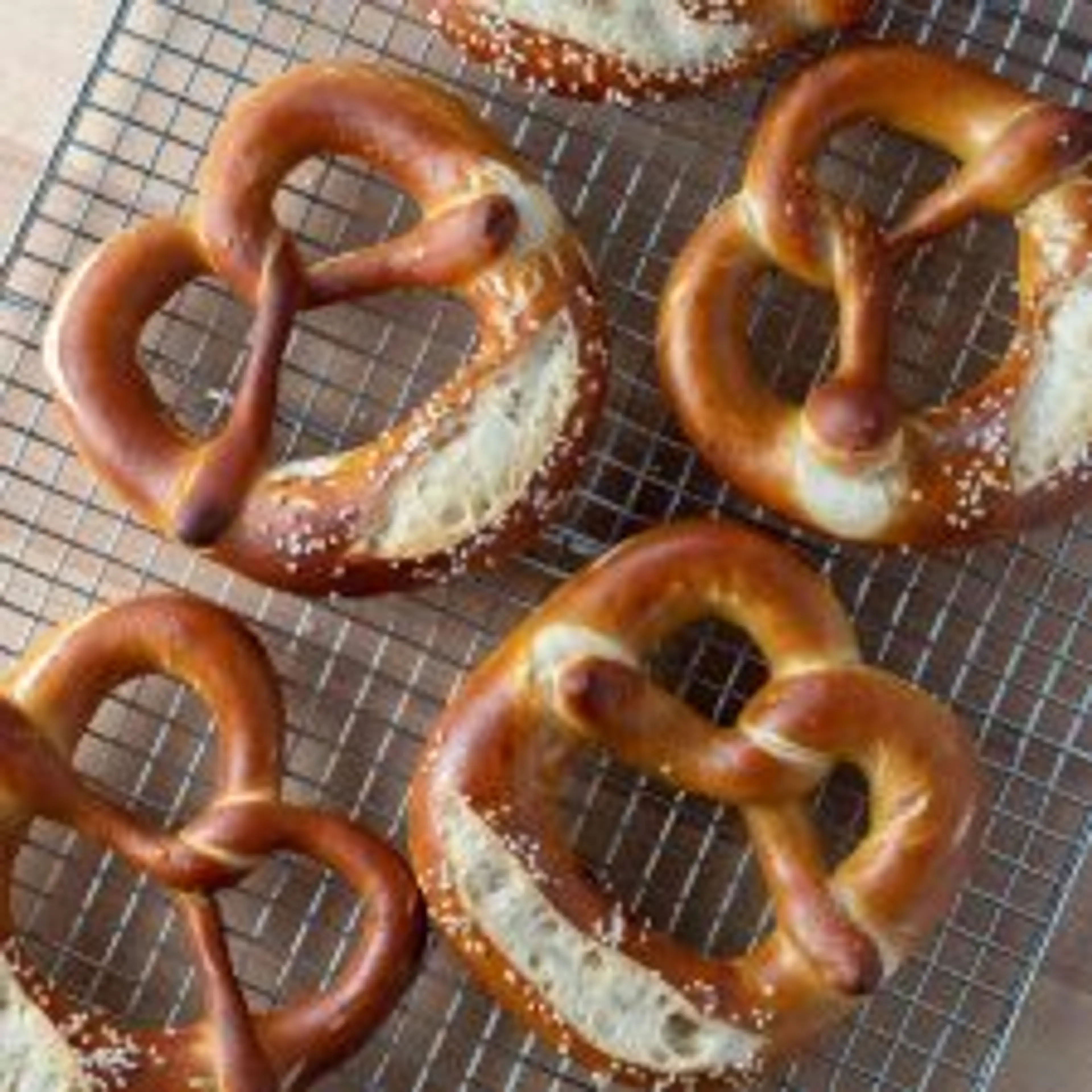 Seriously Soft Sourdough Pretzel