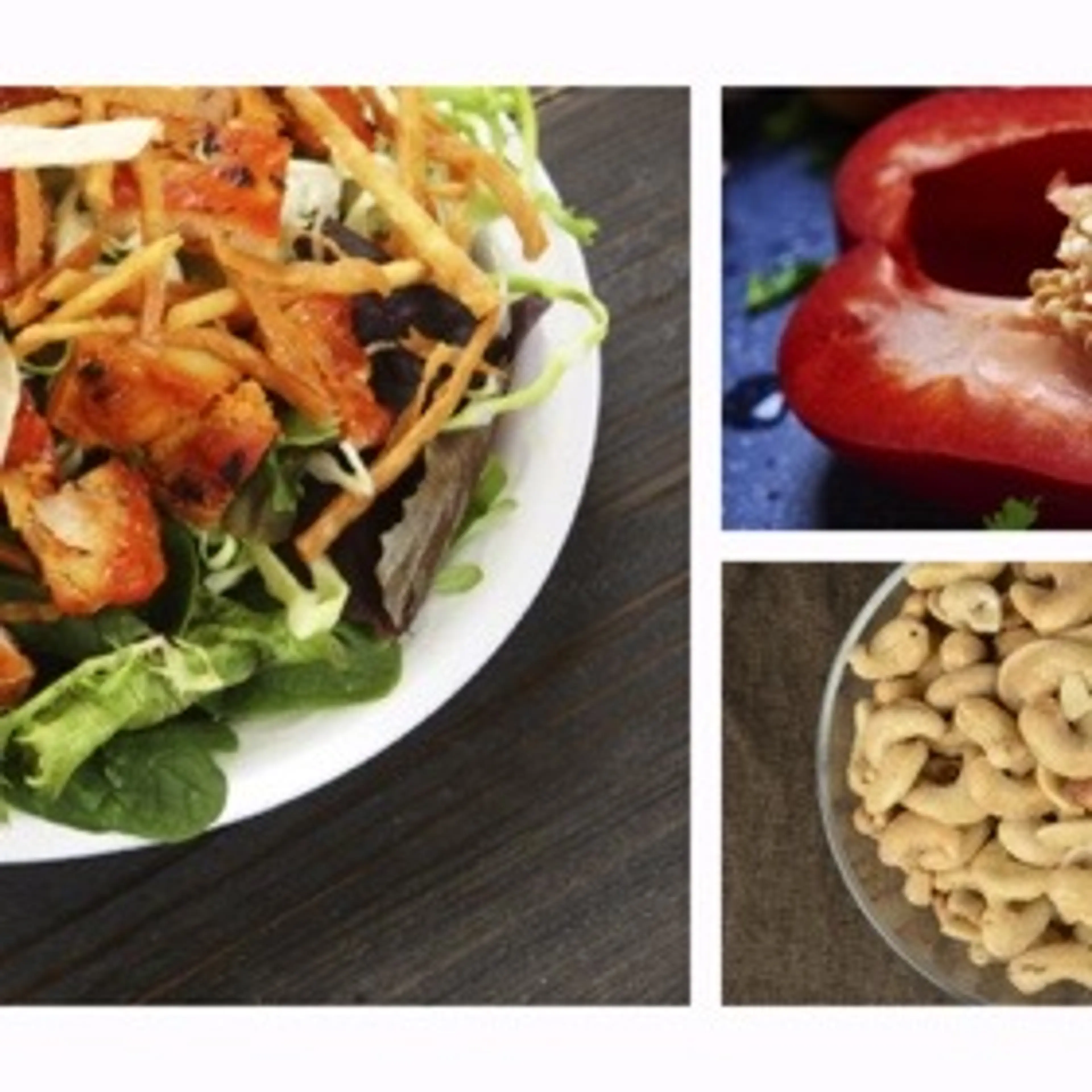 Thai-style Chicken Salad with Peanut Dressing