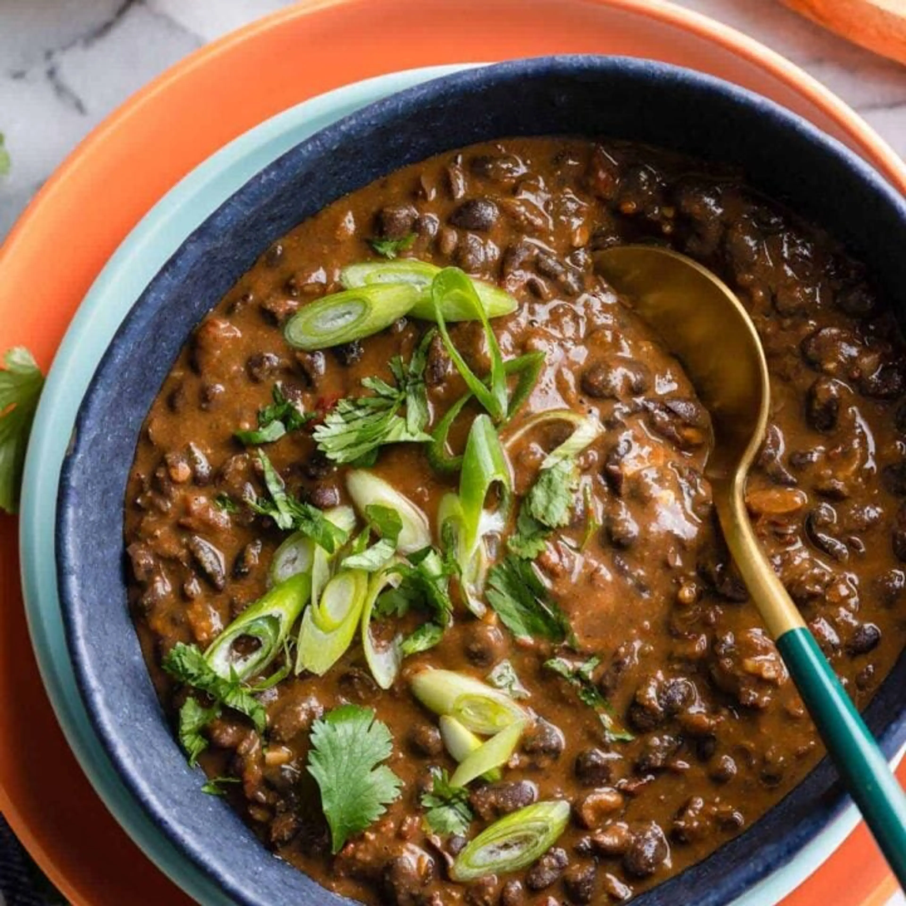 Sautéed Adobo Black Beans