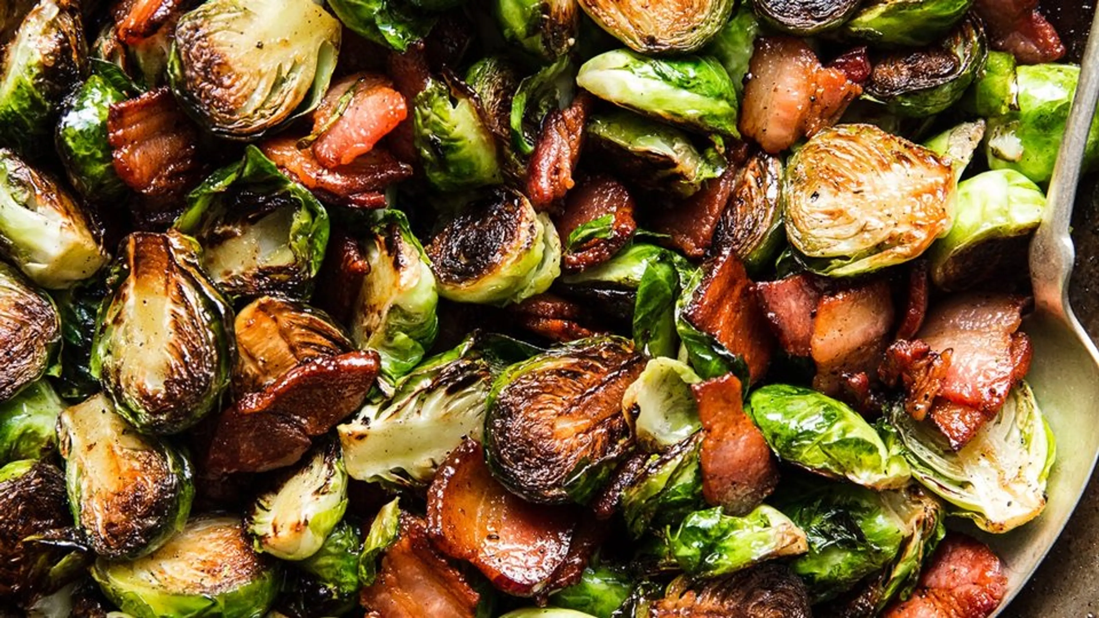 Maple Bacon Brussels Sprouts