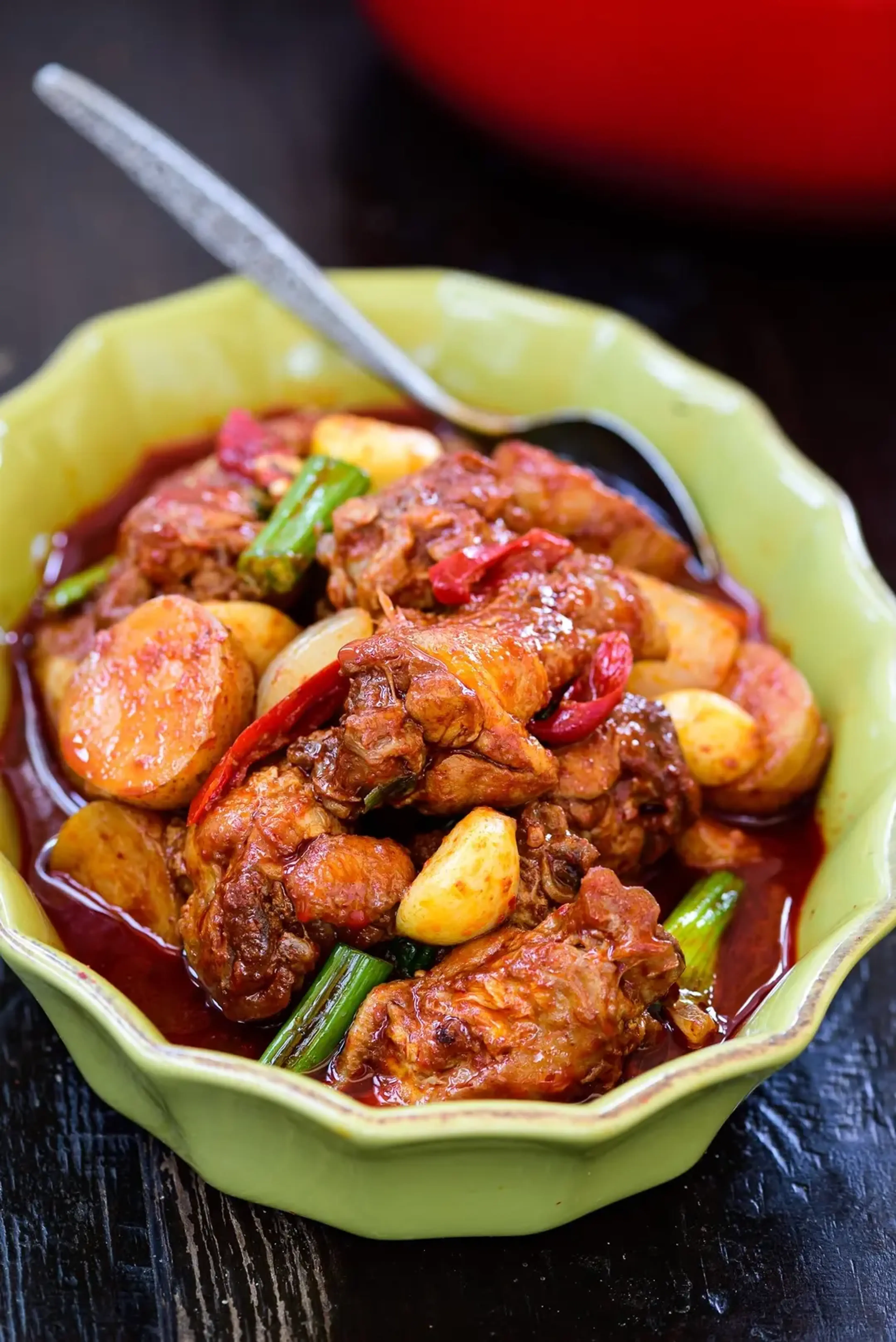 Korean Spicy Chicken Stew (Dakdoritang)