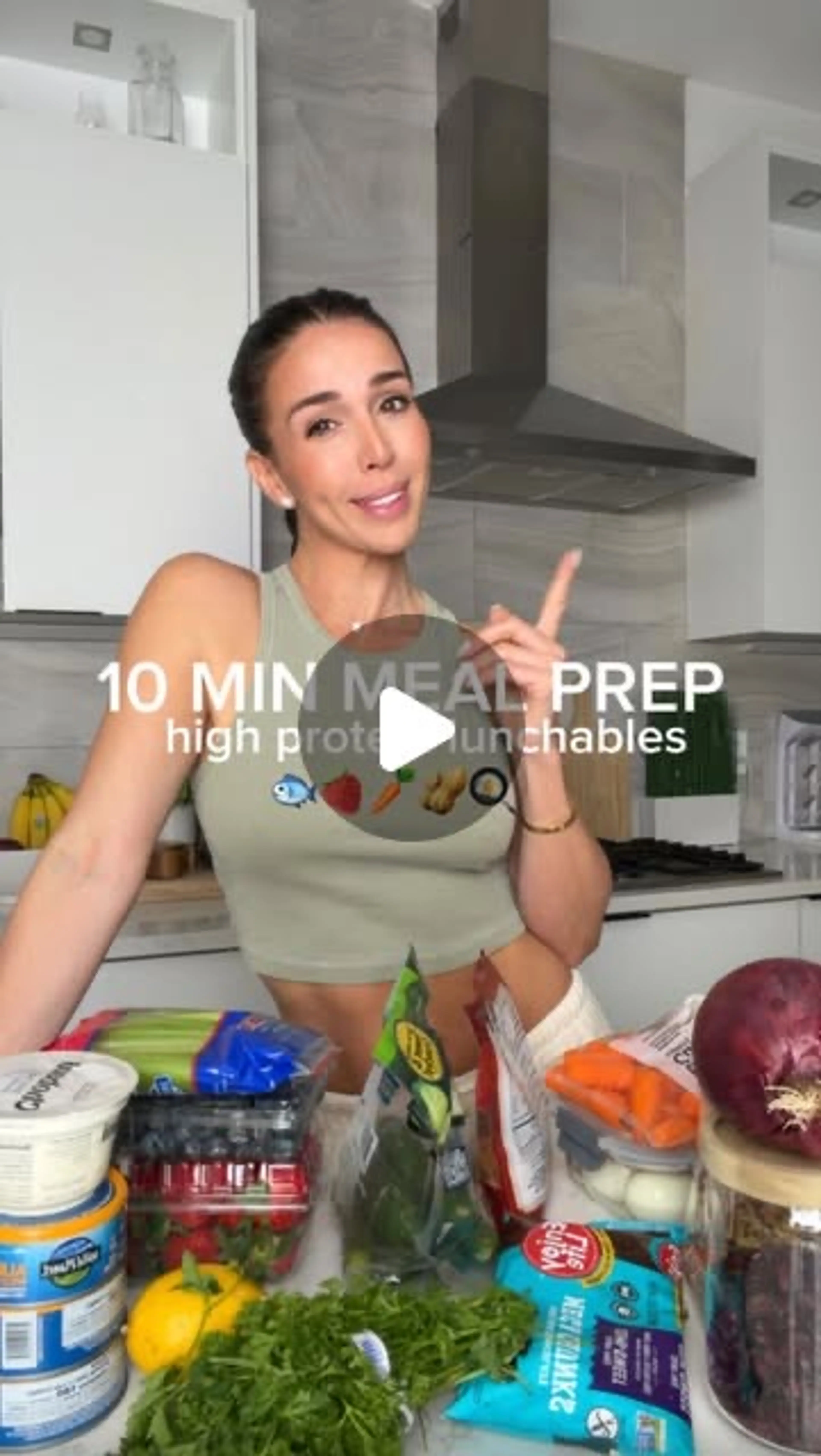 High Protein Adult Snack Pack Meal Prep