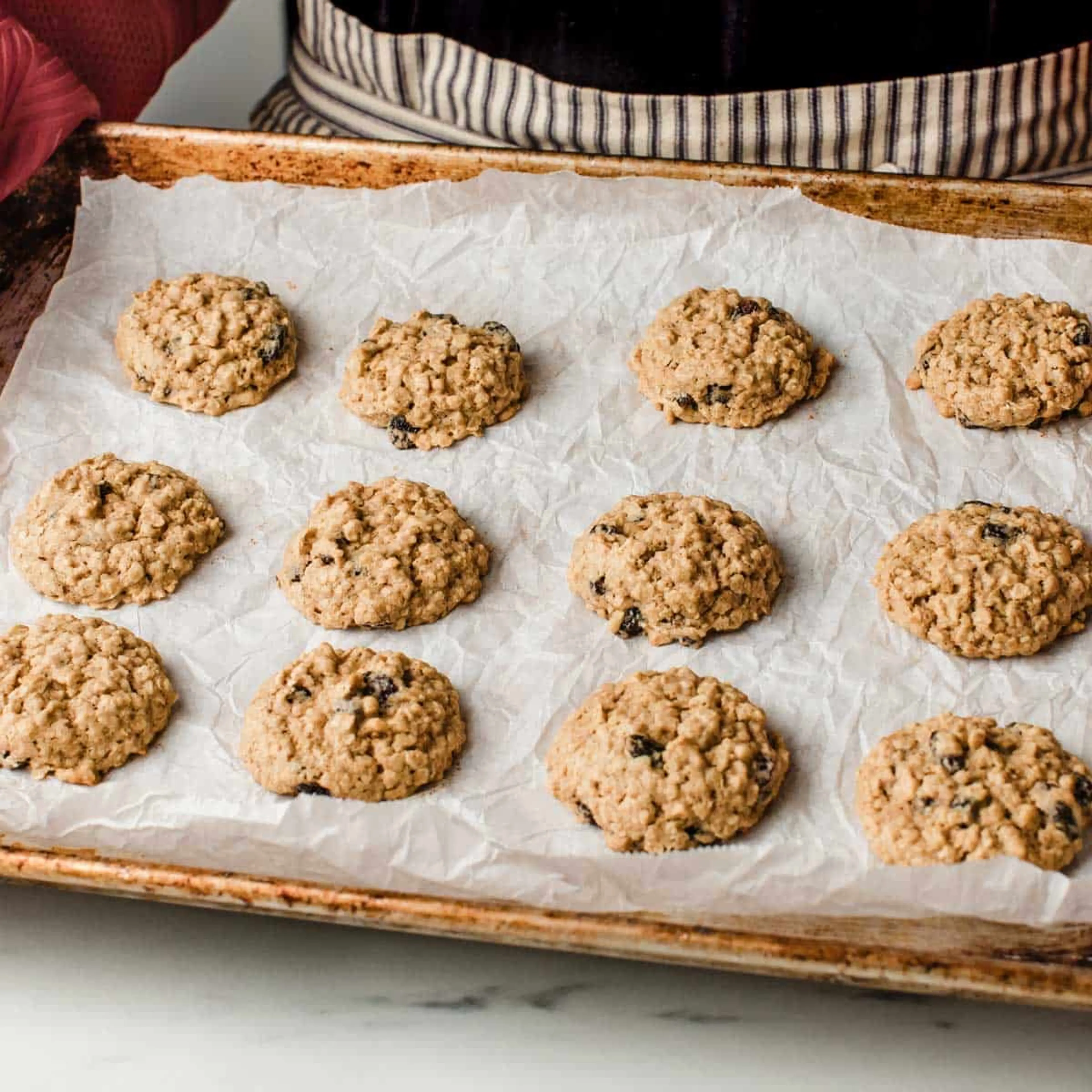 Sourdough Oatmeal Cookies