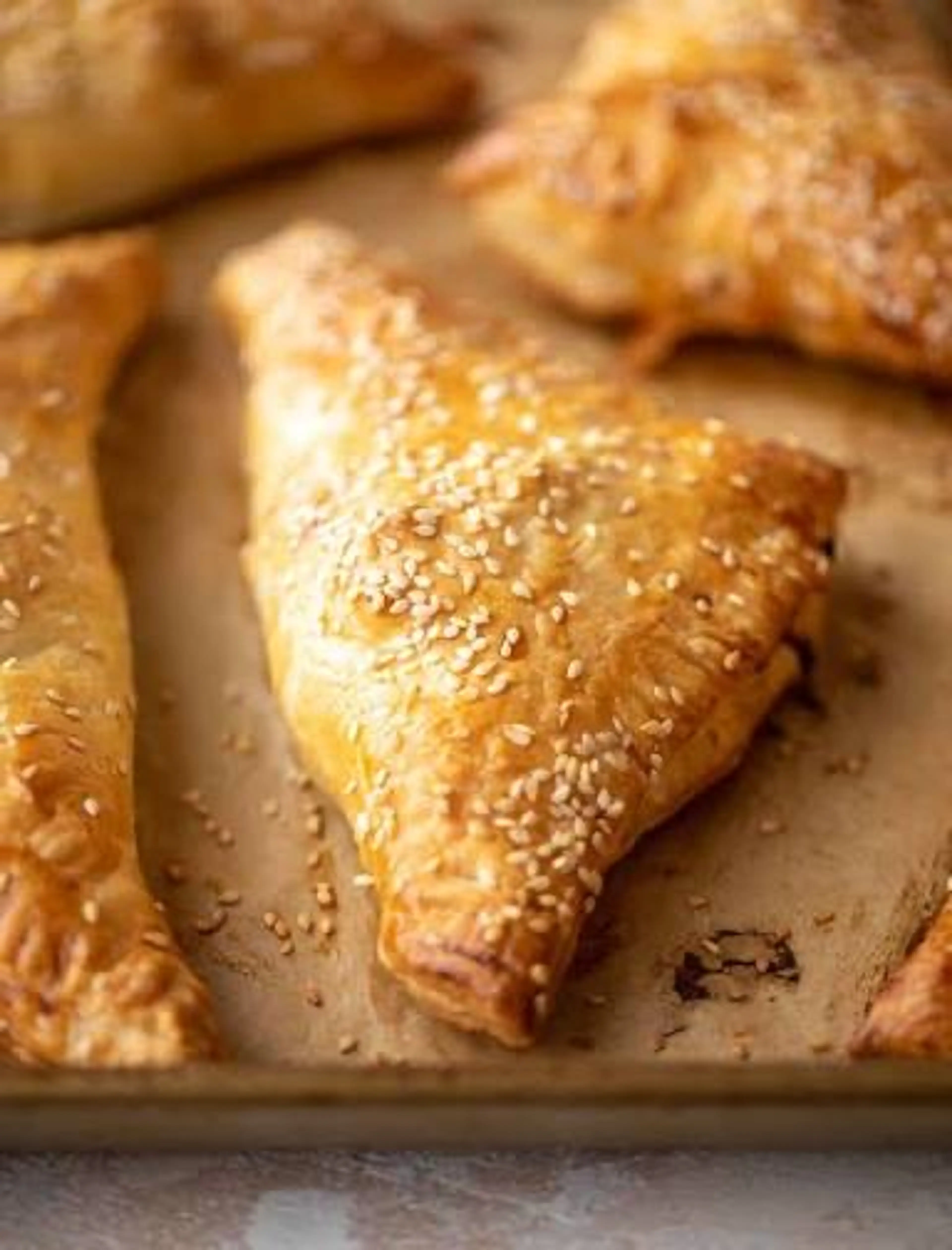 Cheeseburger Triangles