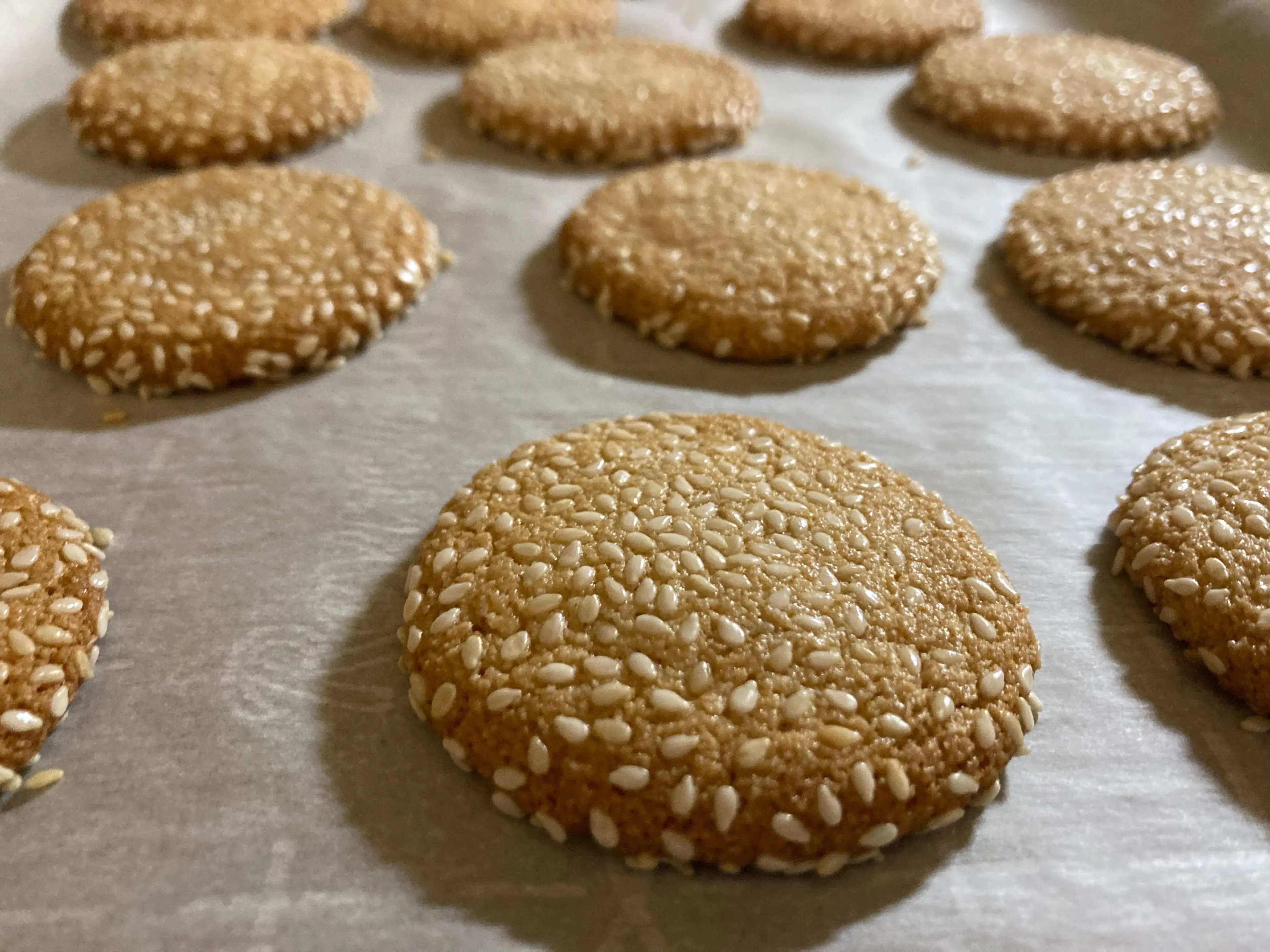 Tahini Sesame Cookies