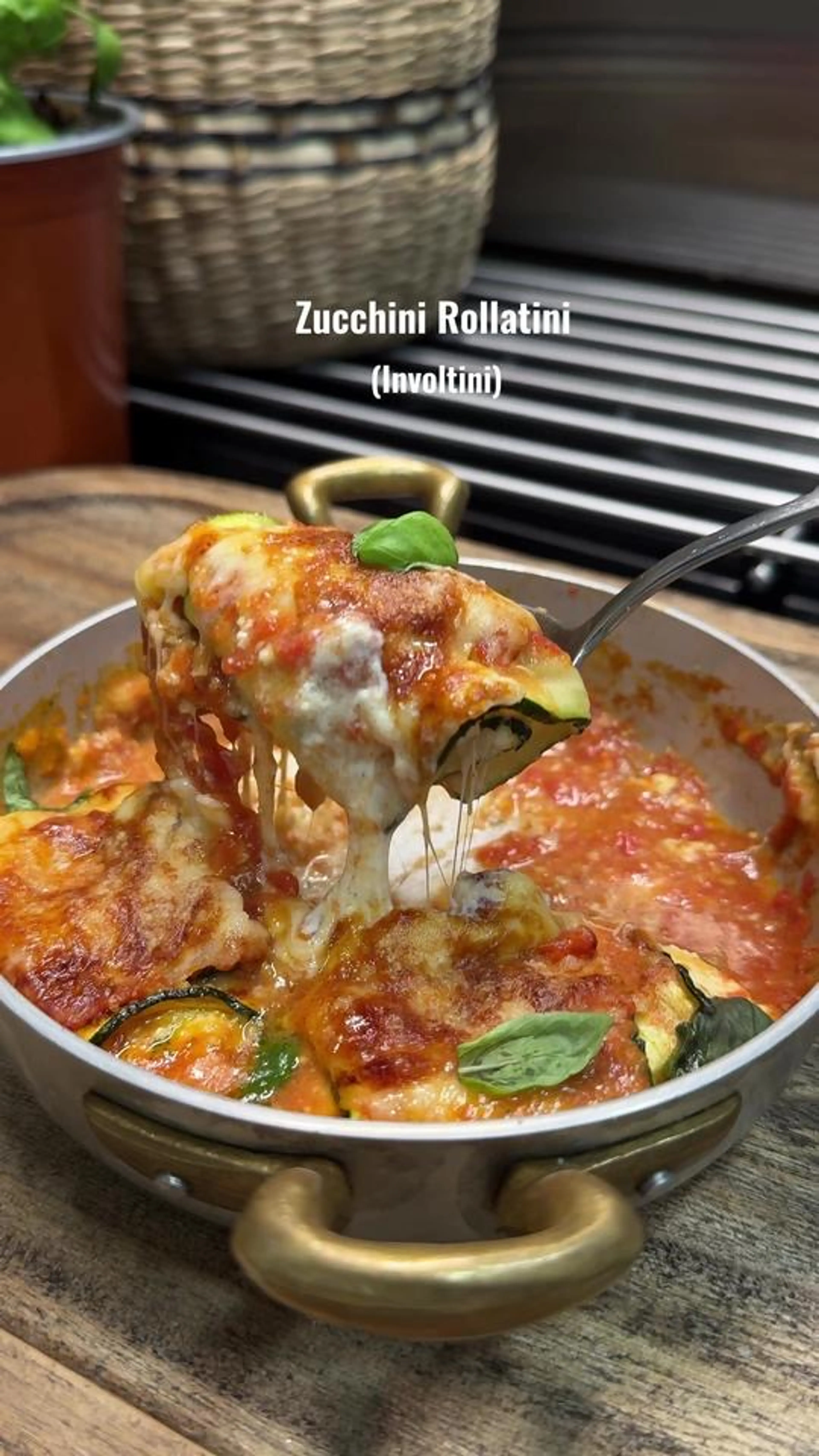 Three Cheese Zucchini Rollatini (involtini