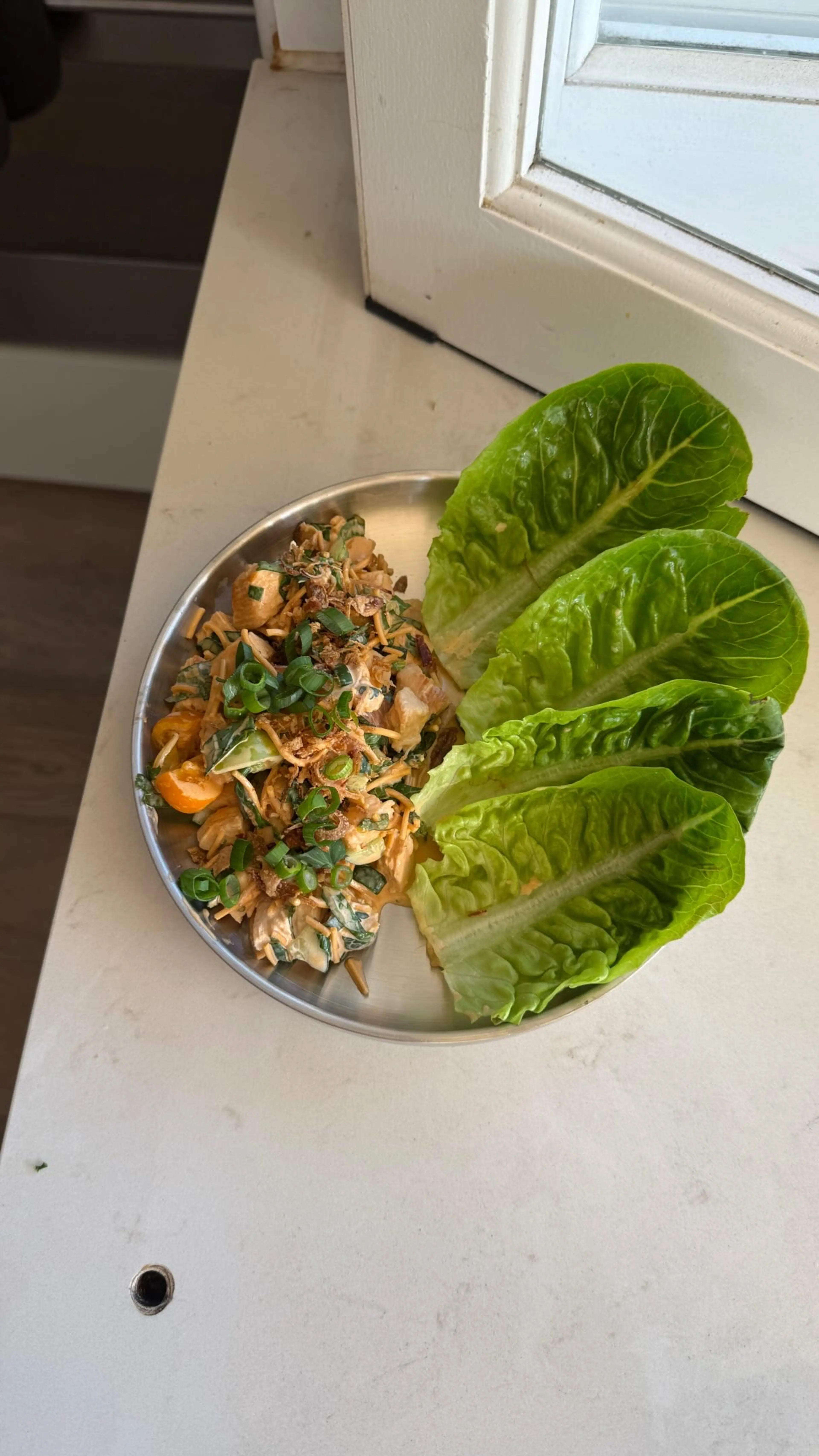 5-minute Crunchy Chicken Lettuce Cups - This Is Enough to Se