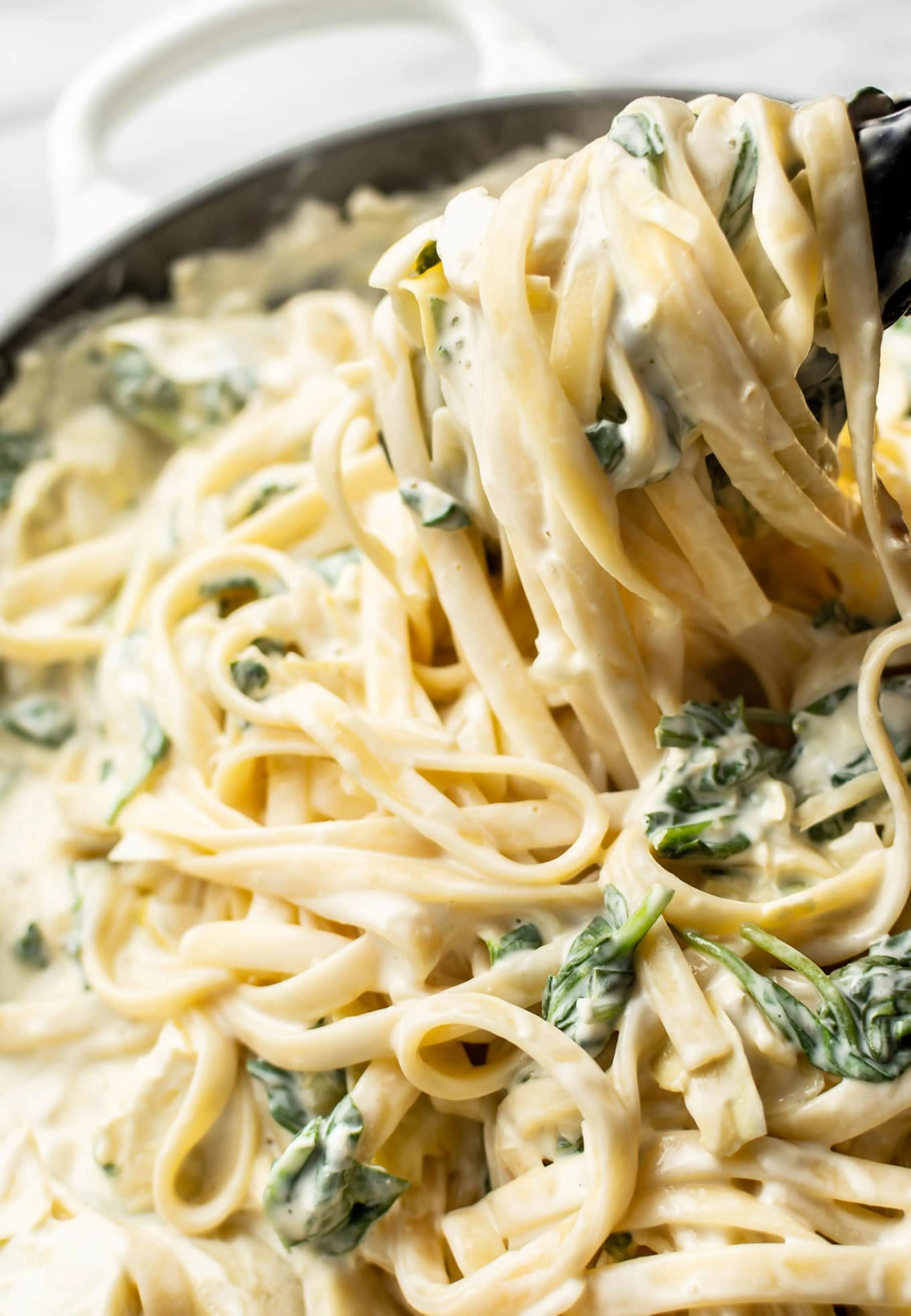 Spinach Artichoke Pasta