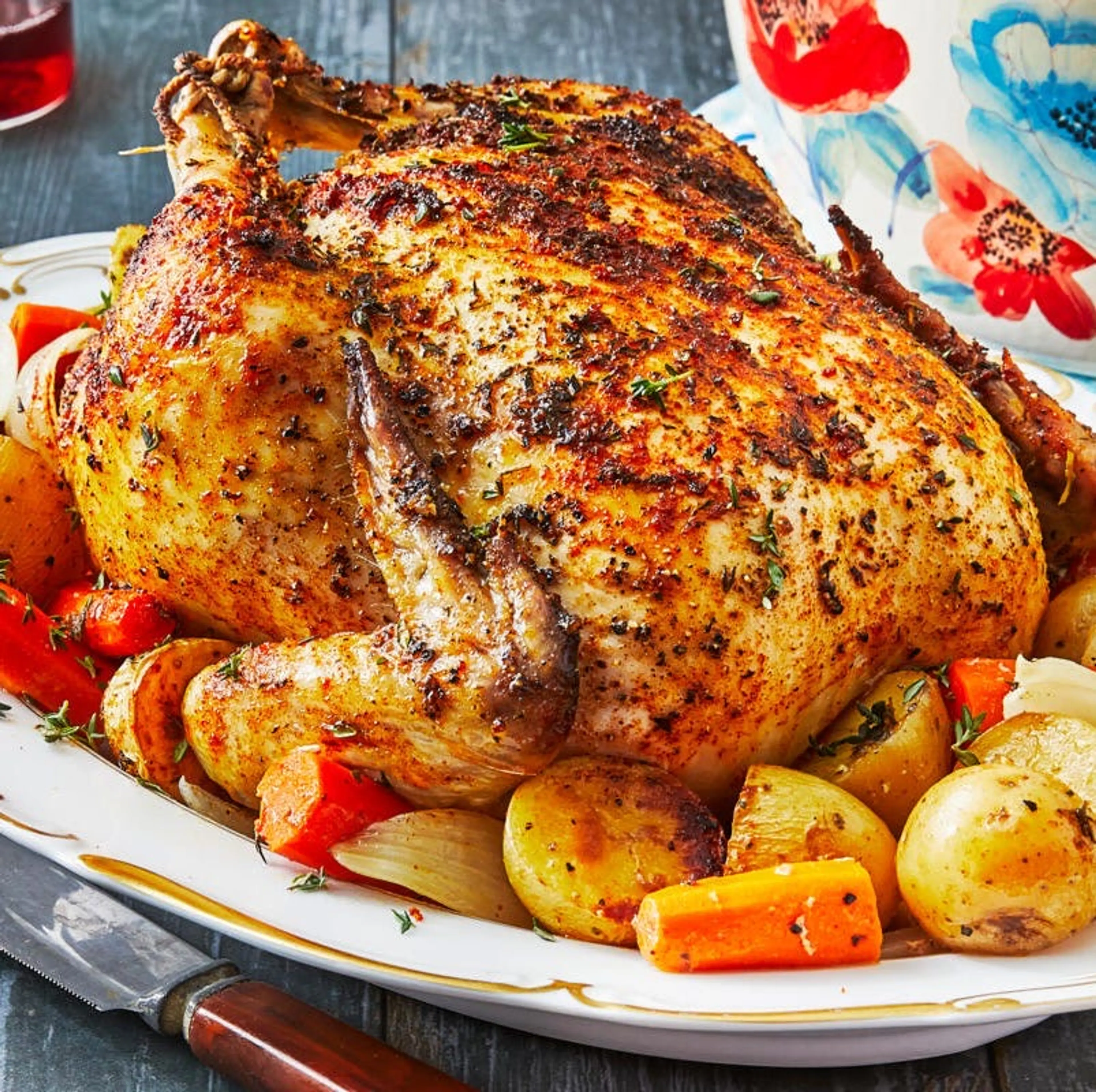 Dutch Oven Roast Chicken