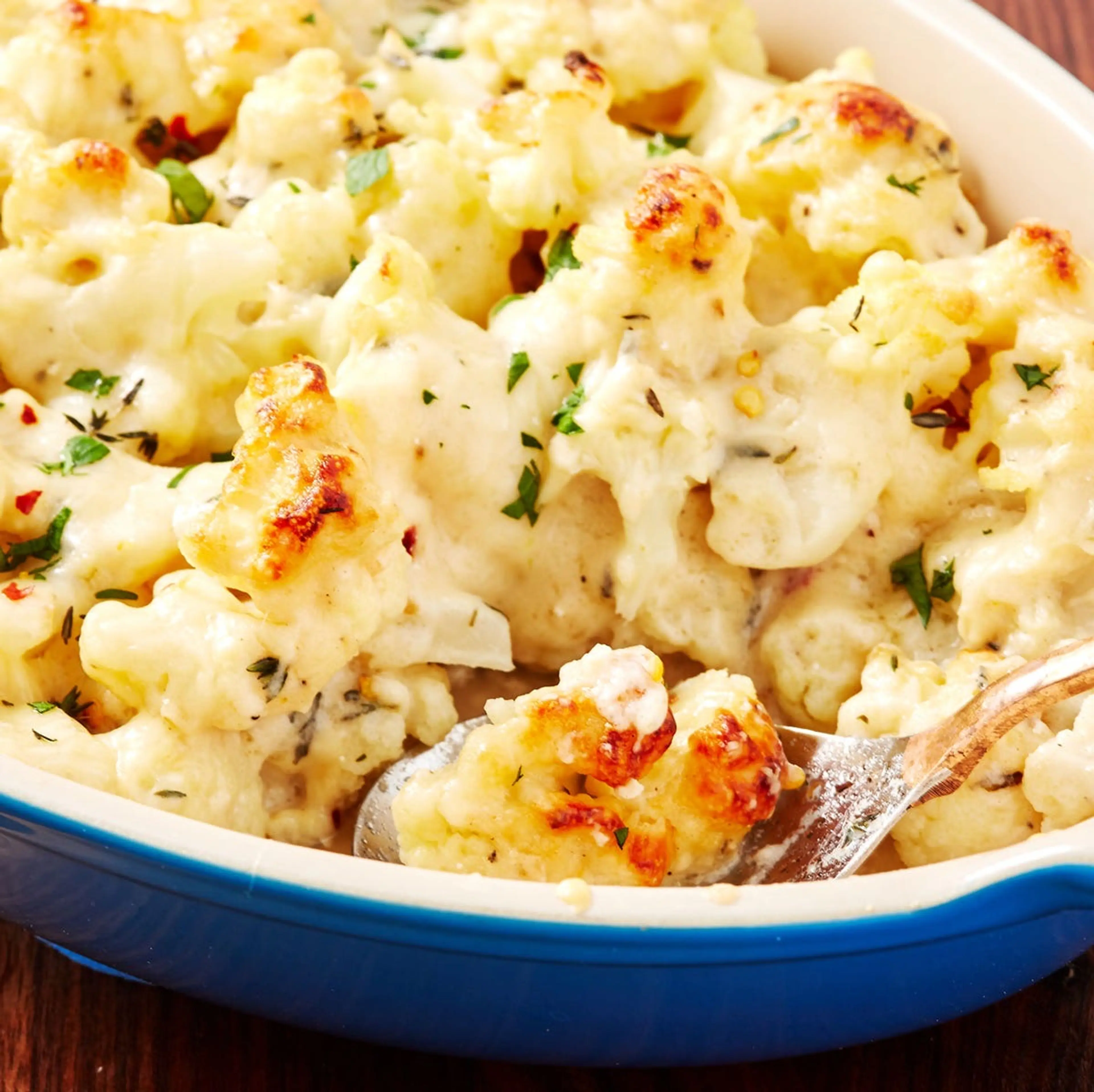 Cauliflower Au Gratin