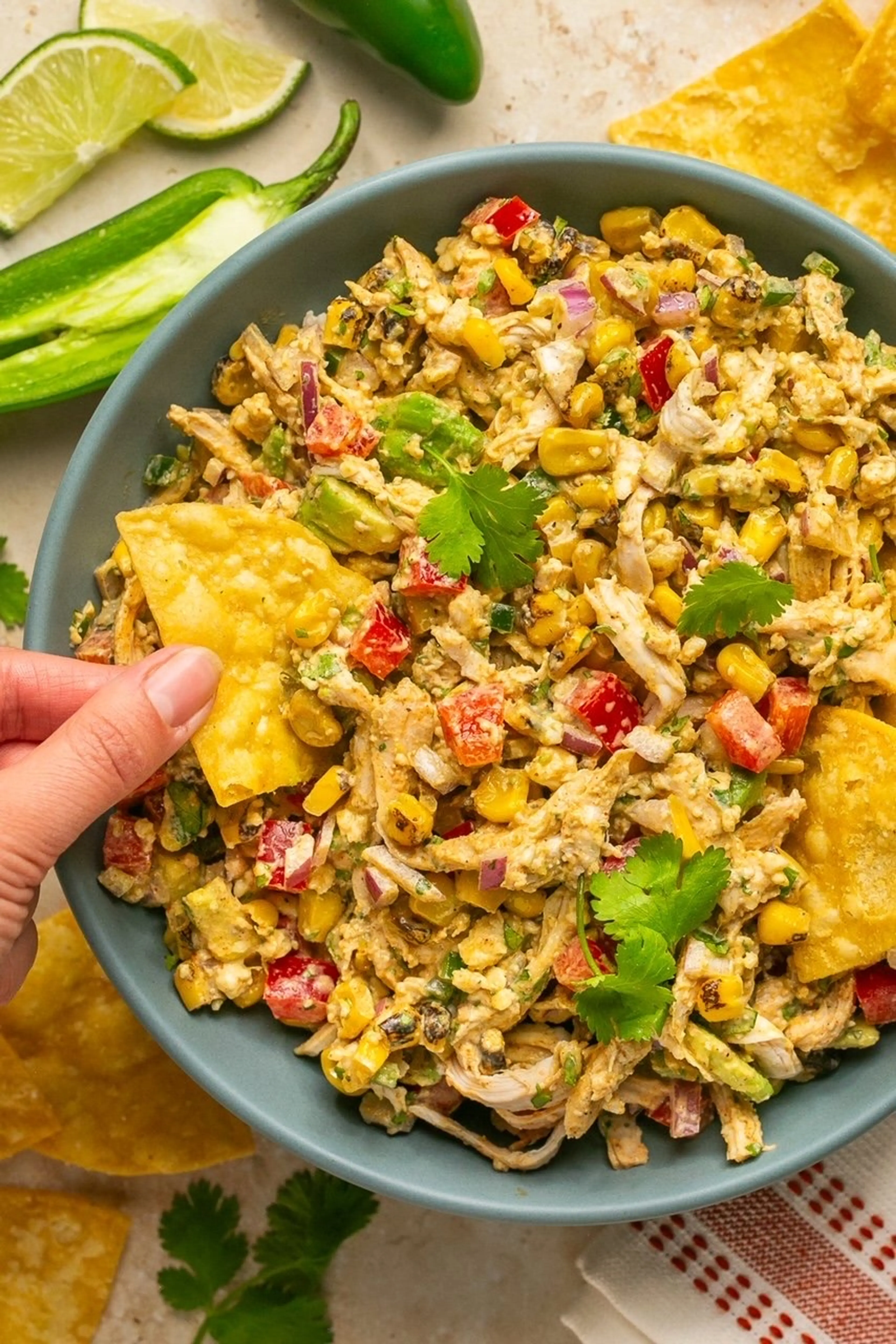 Street Corn Mexican Chicken Salad
