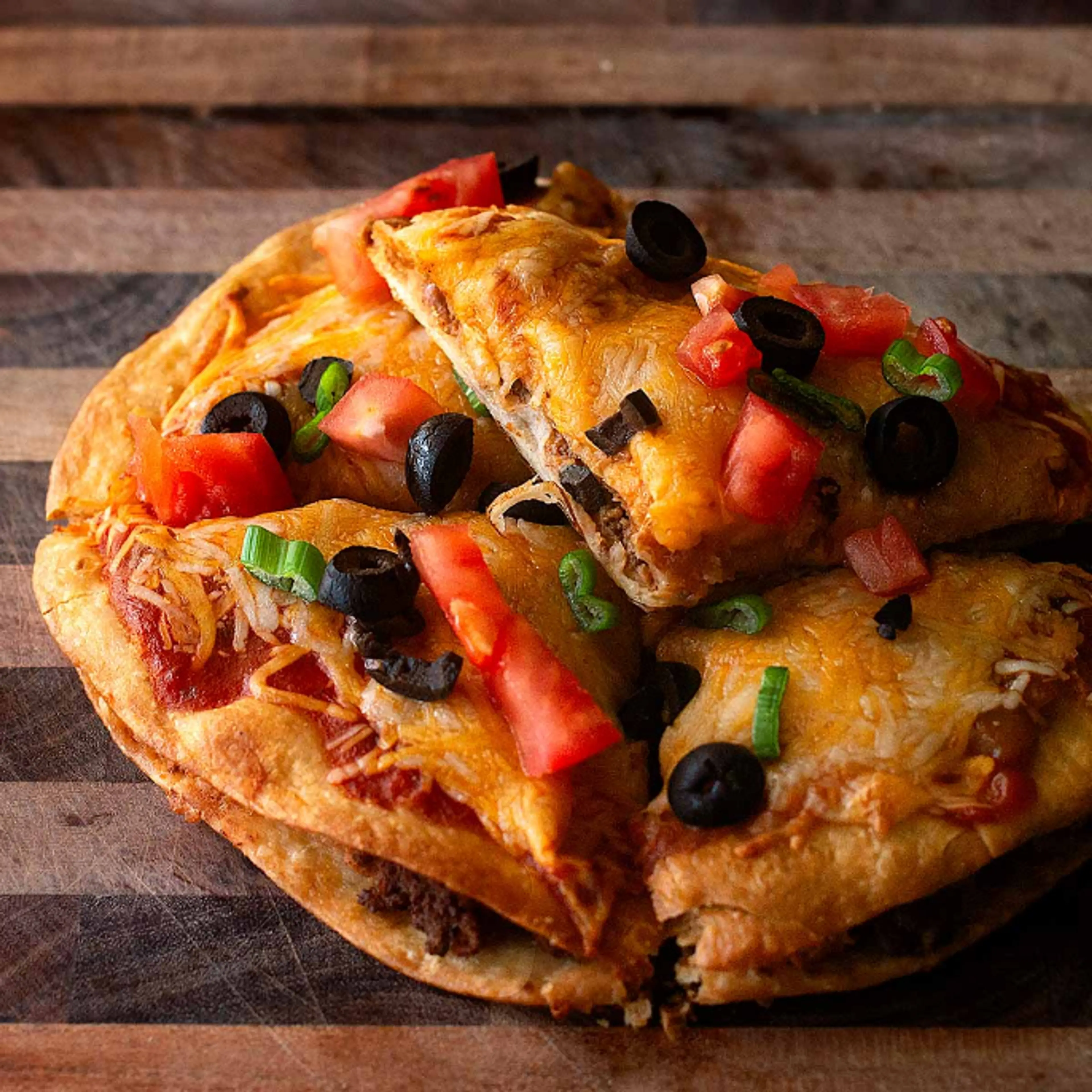 Homemade Mexican Pizza (Taco Bell Copycat Recipe)
