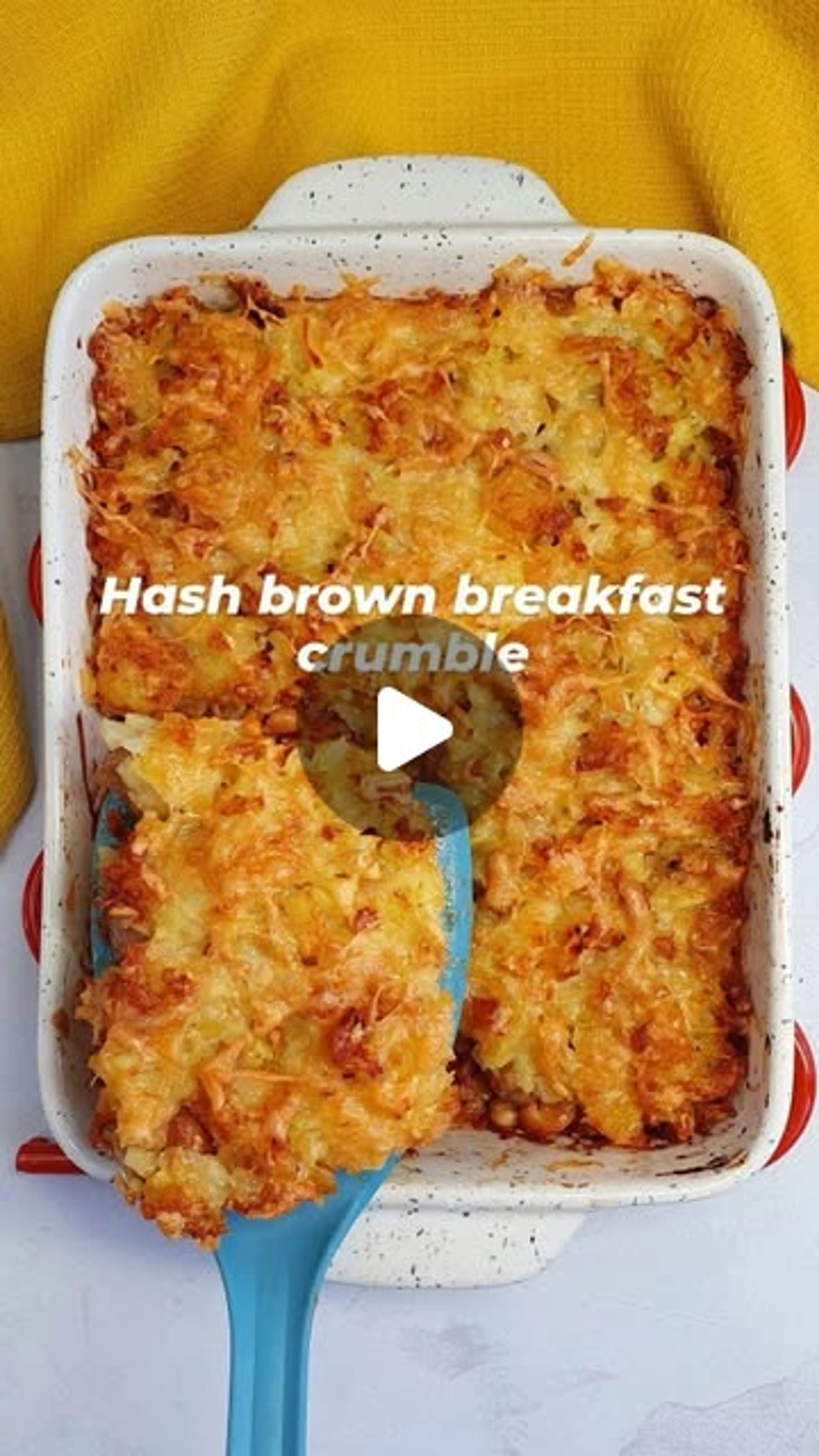 Hash Brown Breakfast Crumble