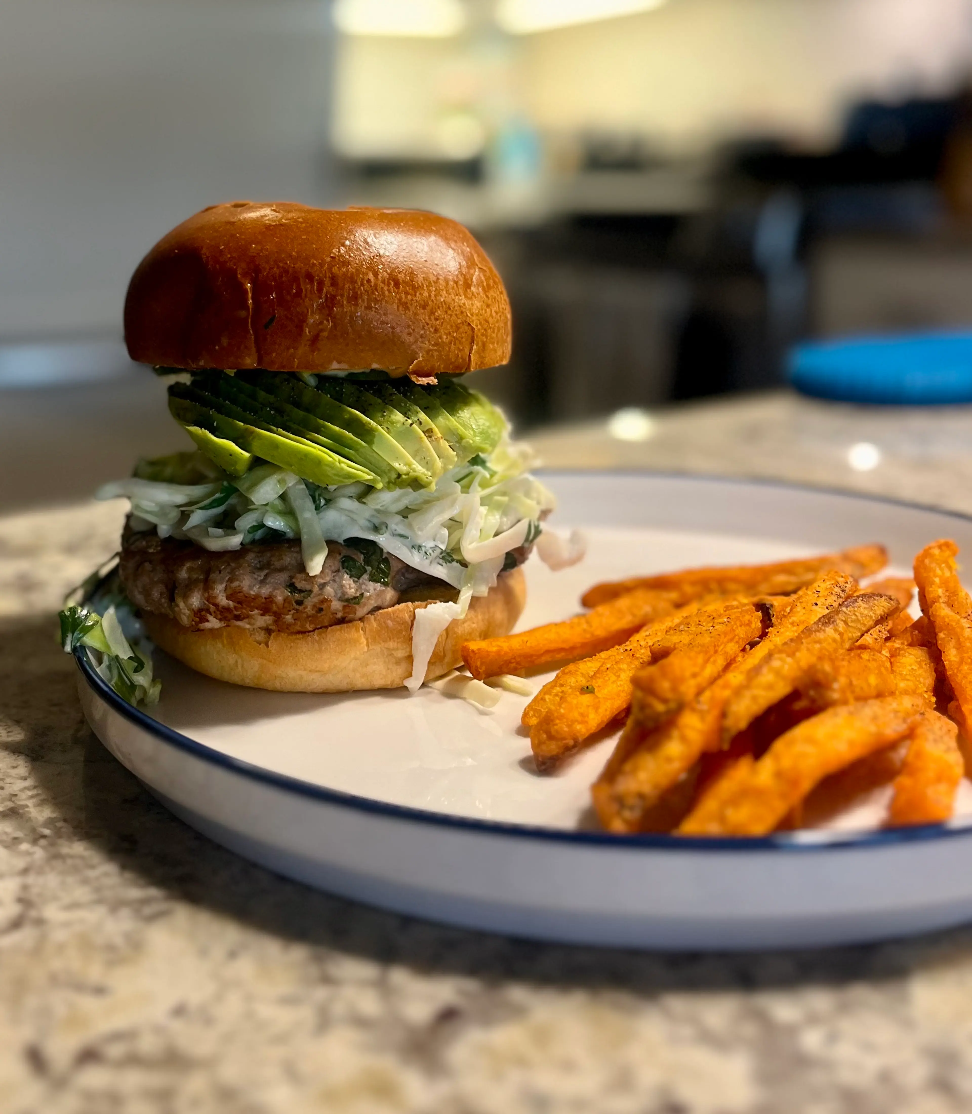 thai chicken/turkey burgers