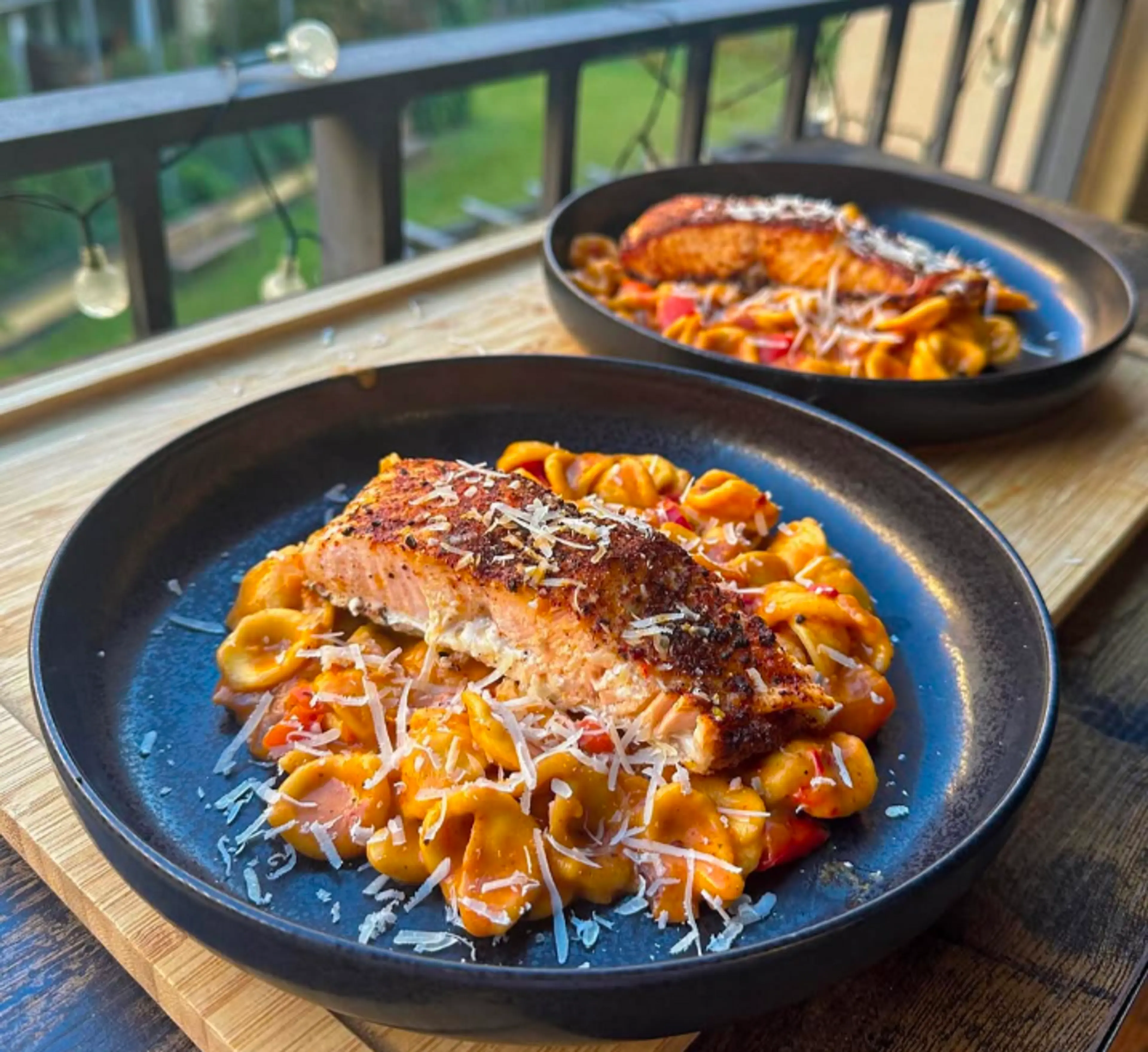 Cajun Salmon Pasta