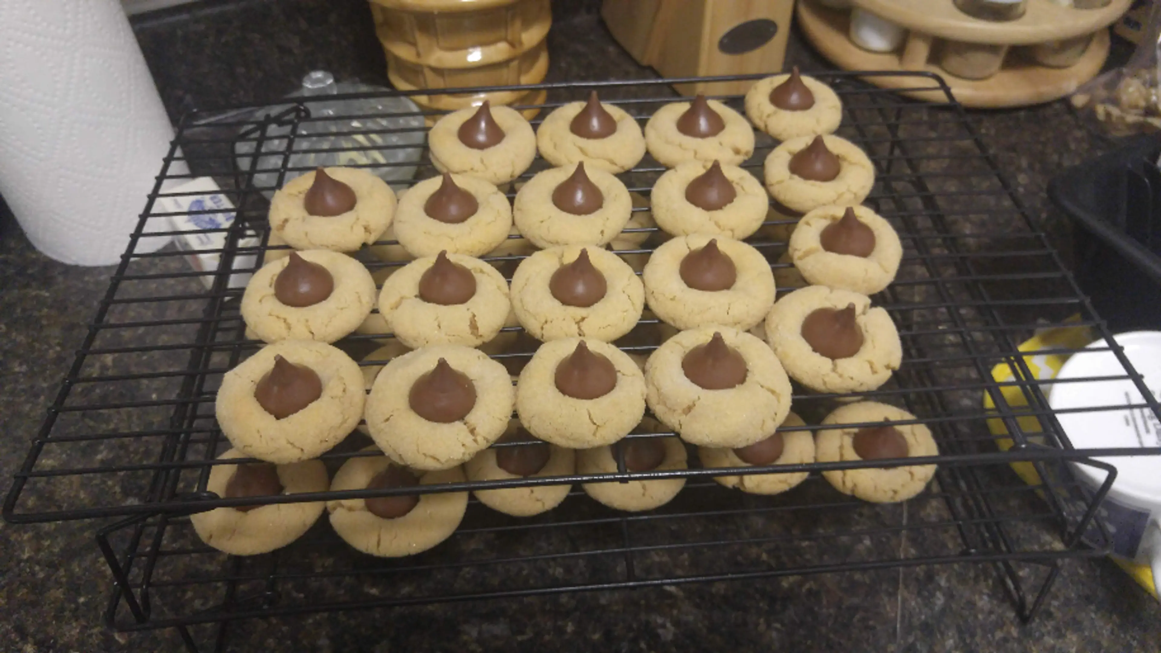 Chocolate Kiss Cookies