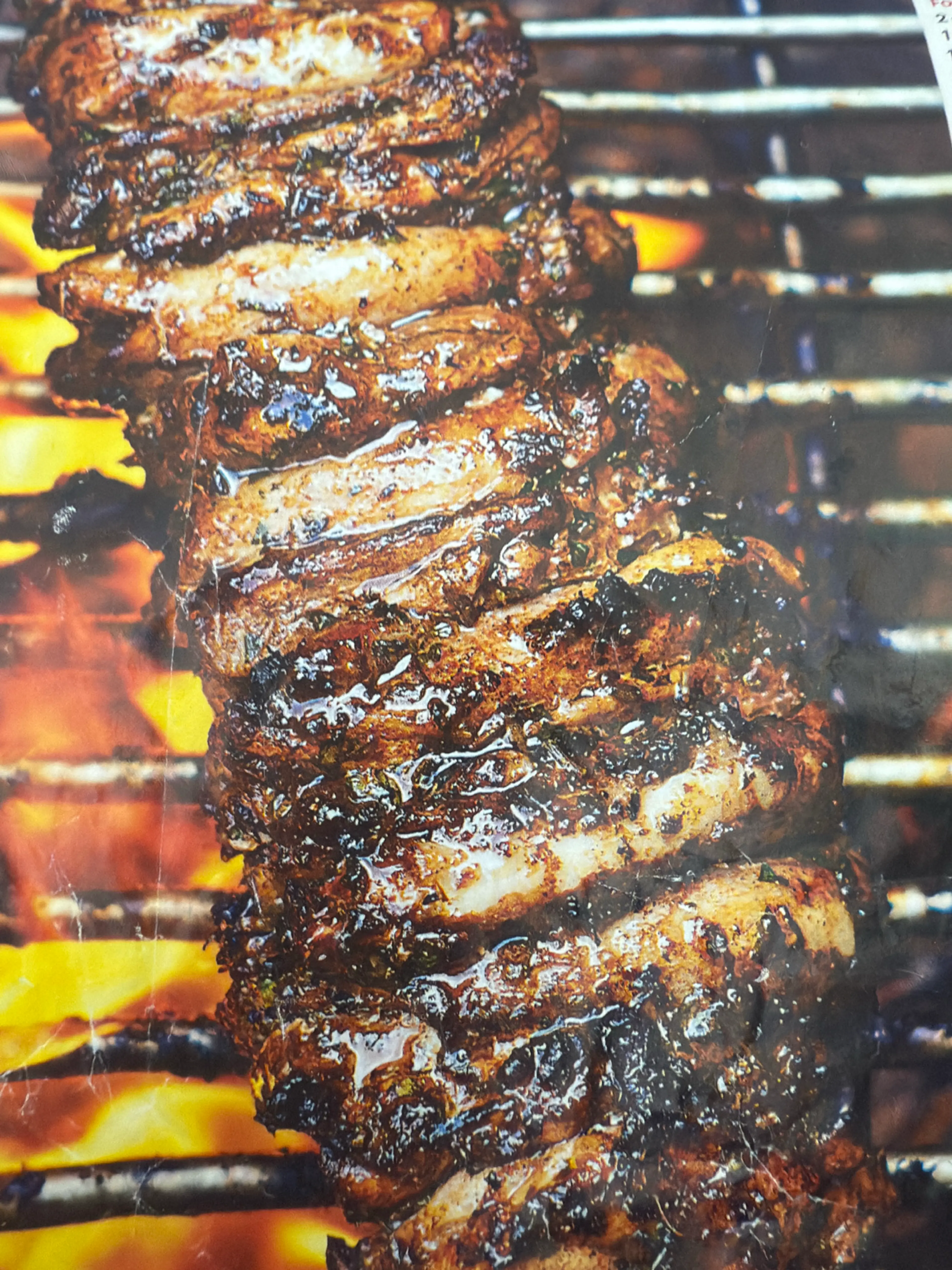 Greek chicken kebab