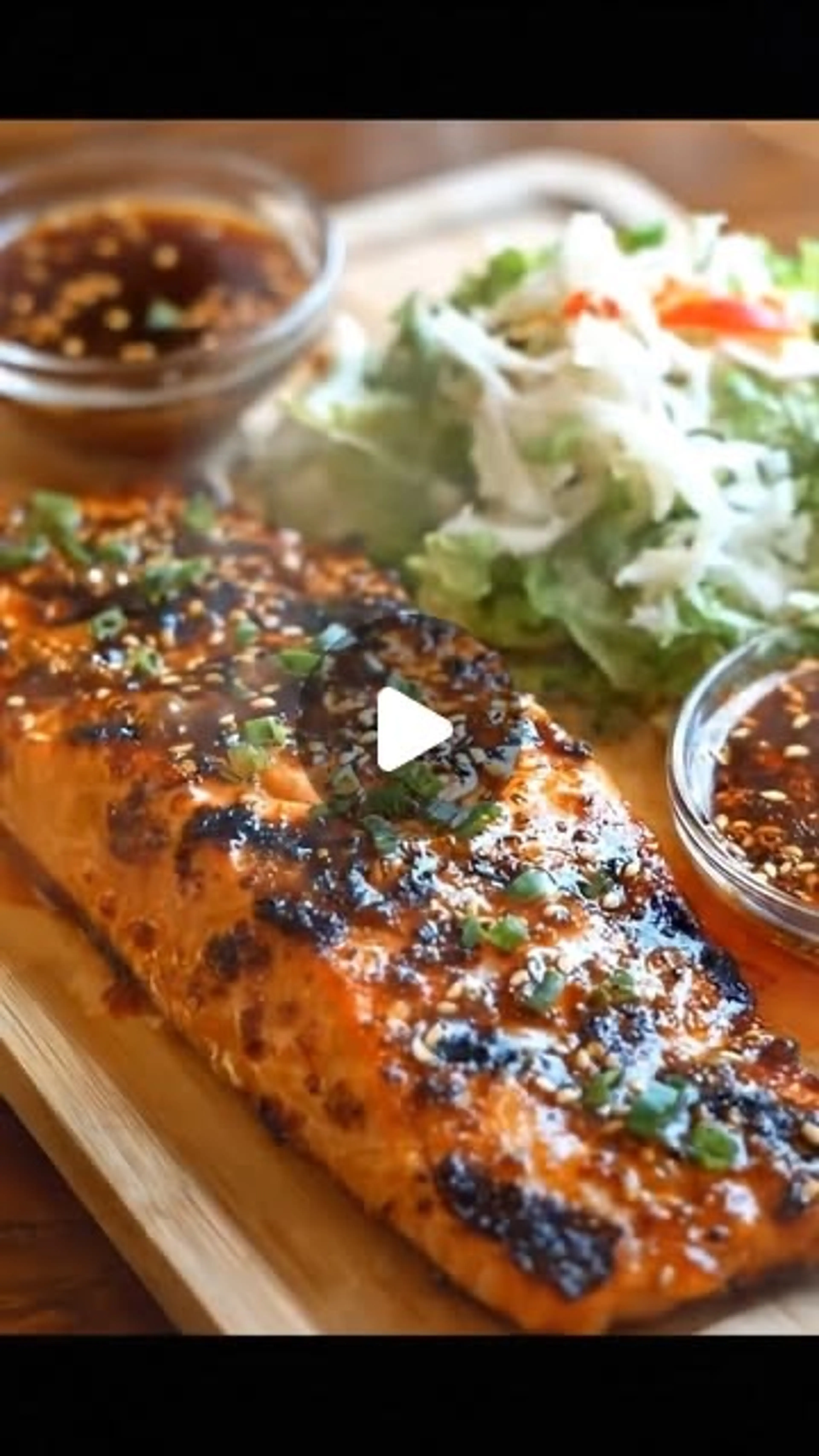 Korean-style Bulgogi Grilled Salmon