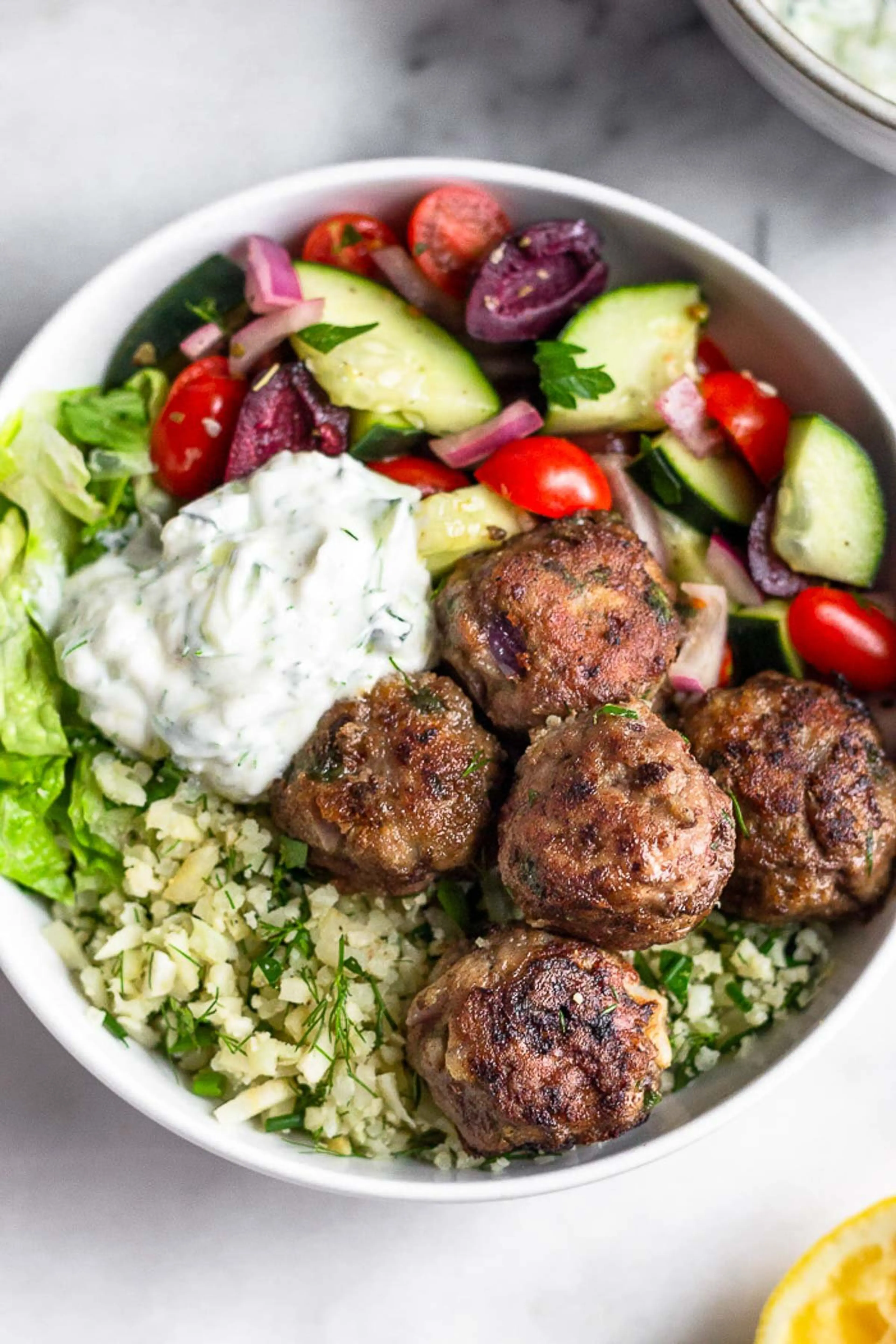 Greek Lamb Meatballs