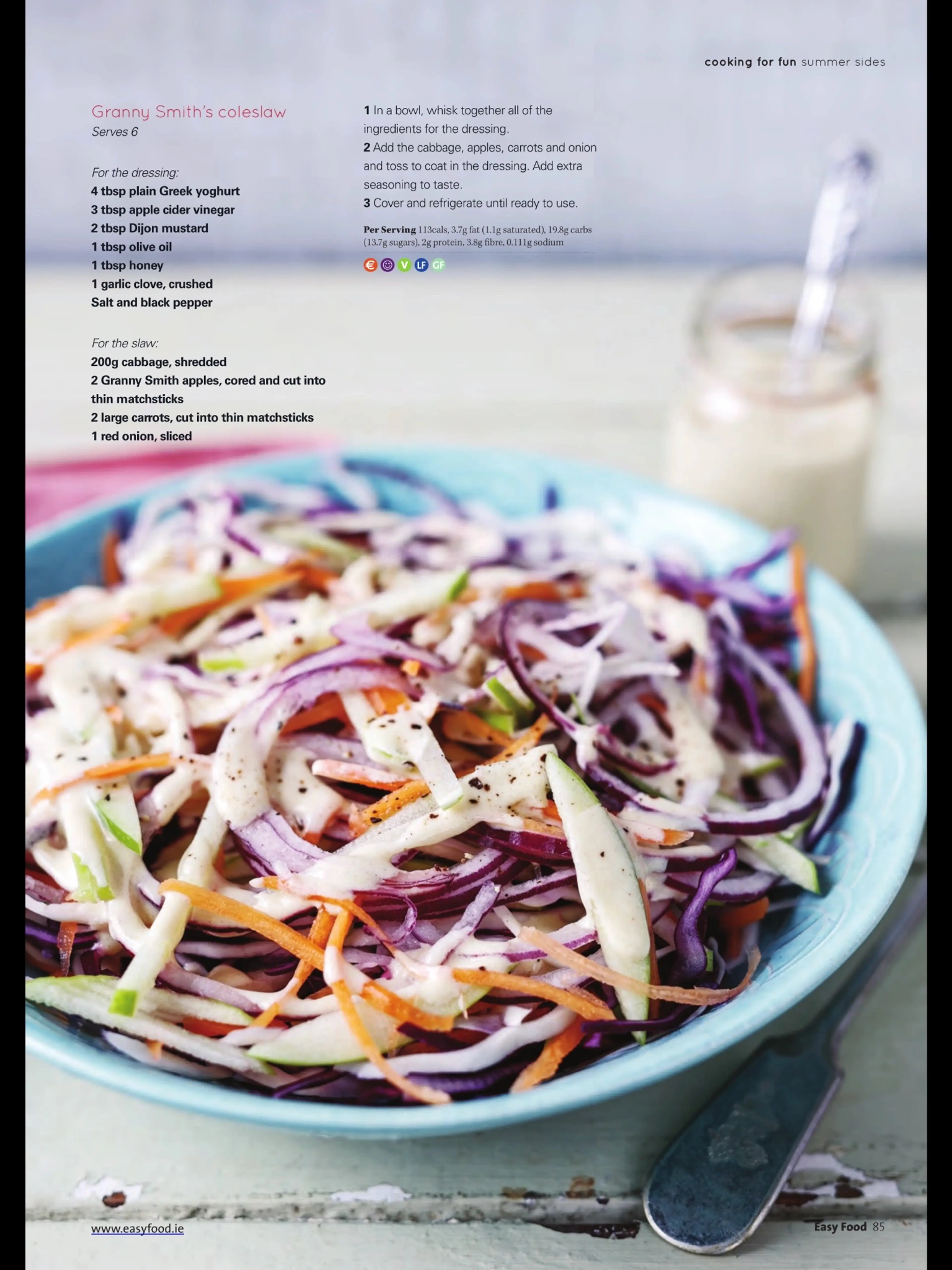 Granny Smith's coleslaw