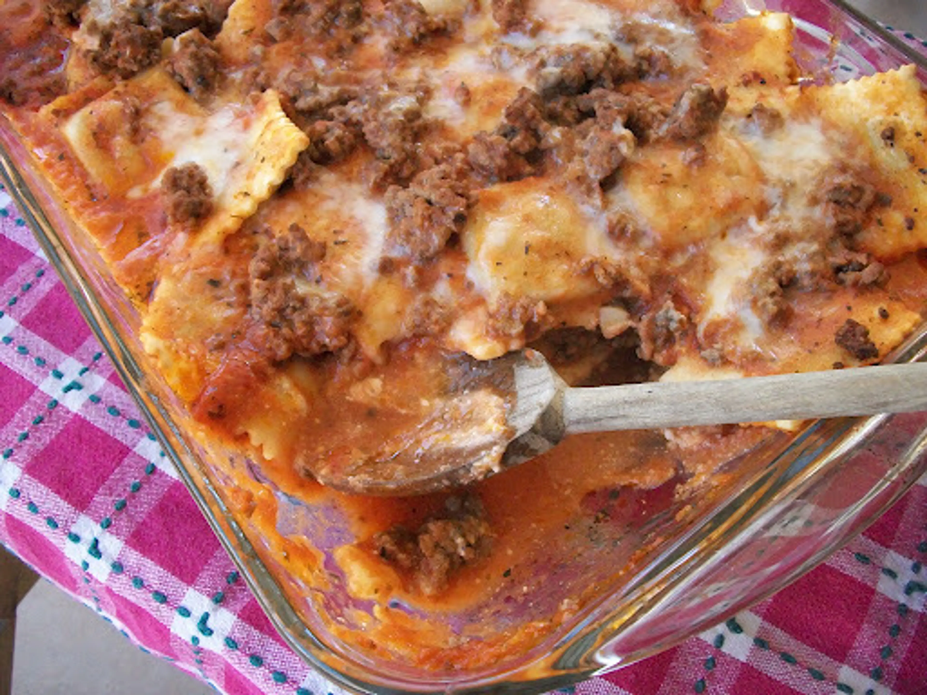 Lazy Beef Lasagna