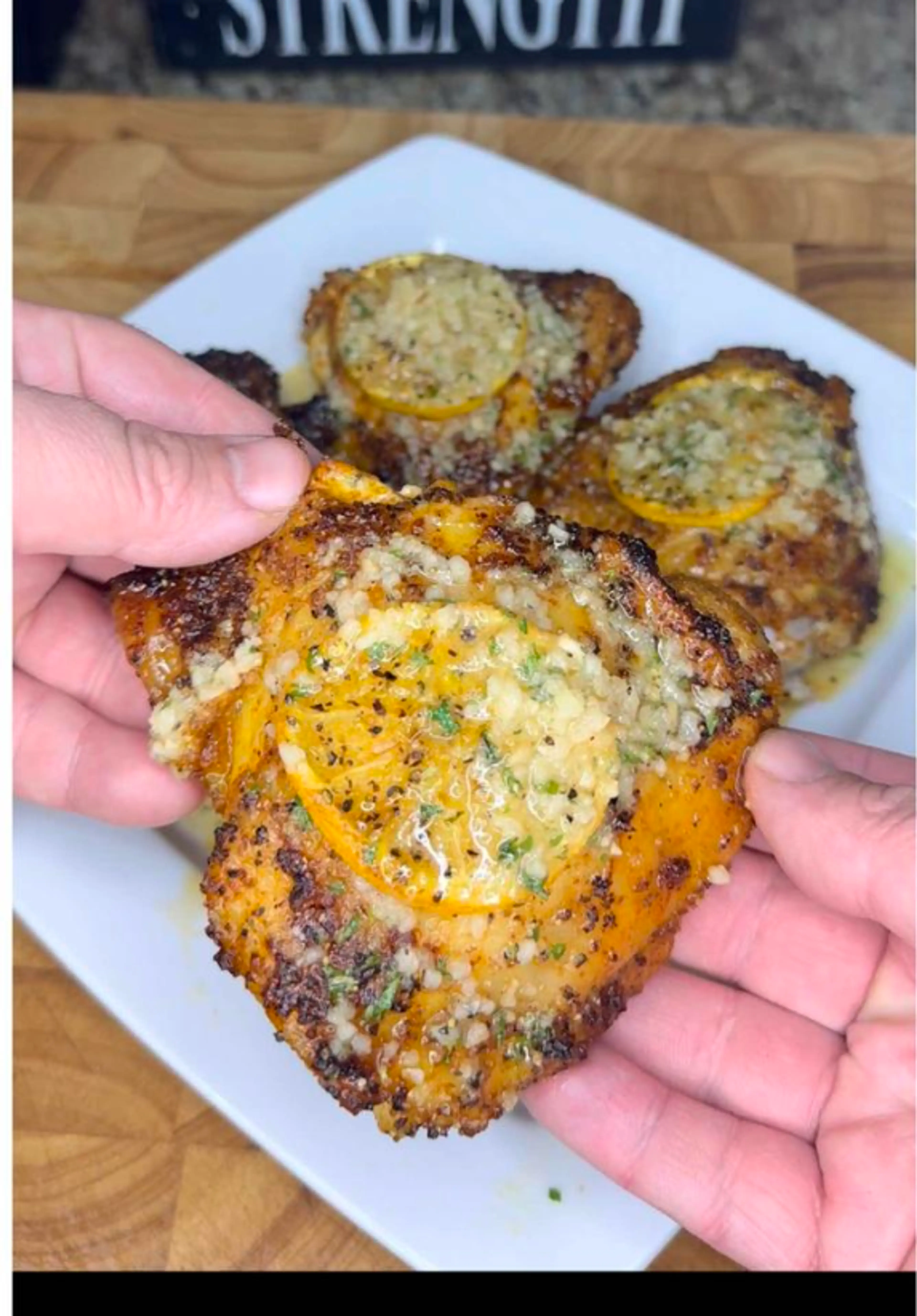 Lemon Pepper Chicken Thighs